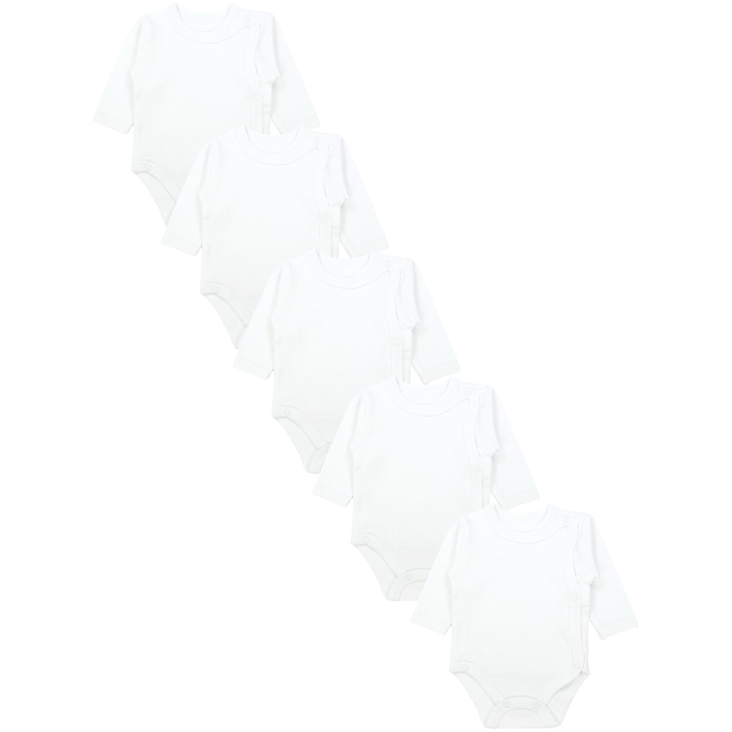 Langarm Wickelbody - 5er Set