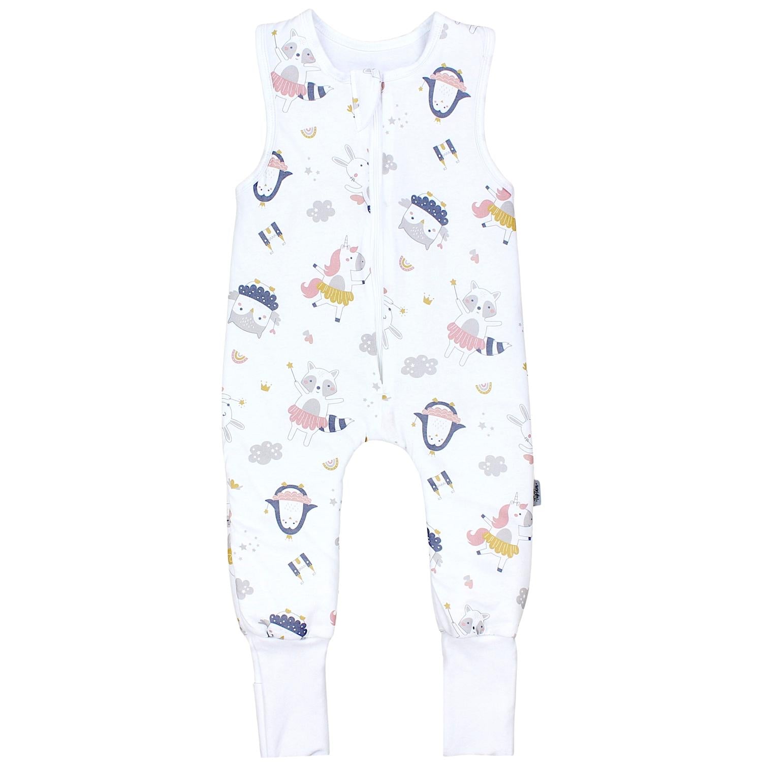 Wattierter Schlafsack mit Füßen 2.5 TOG