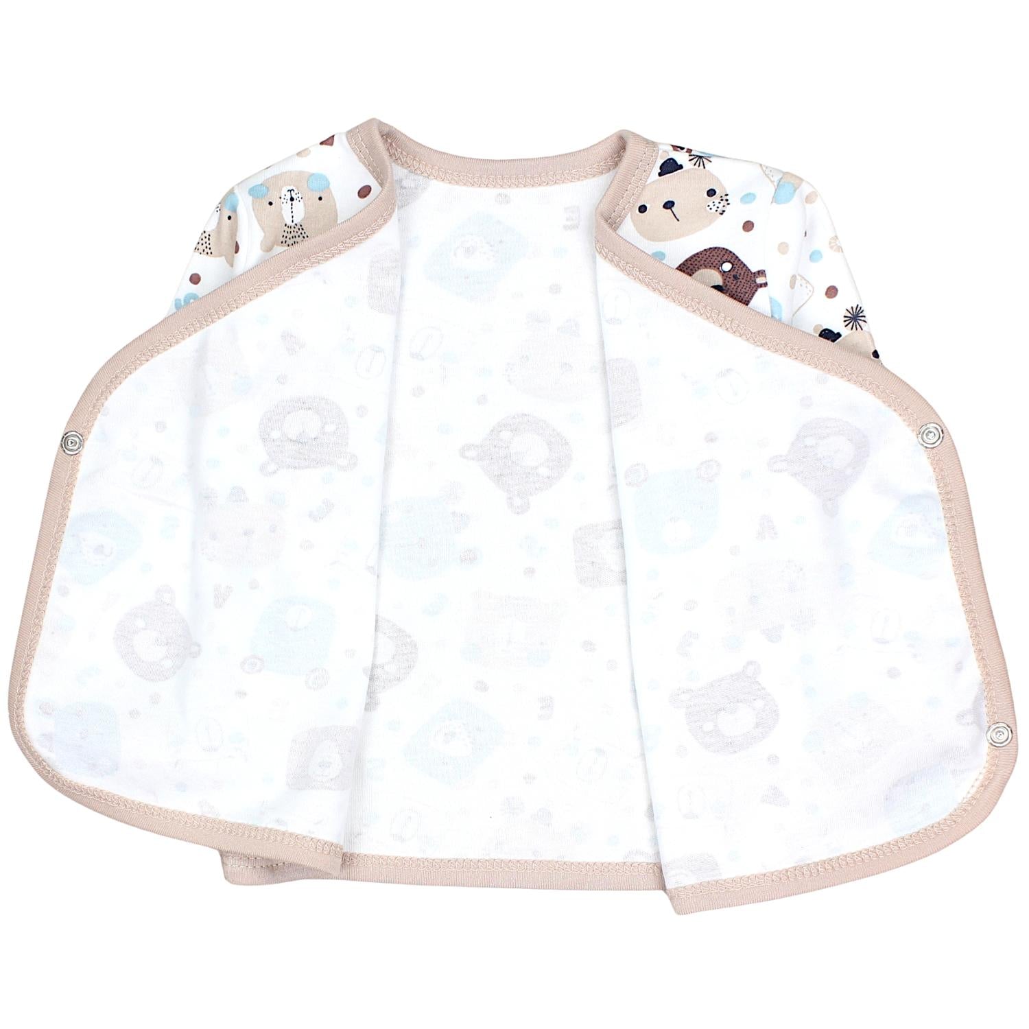 Baby Langarm Wickelshirt - 5er Set