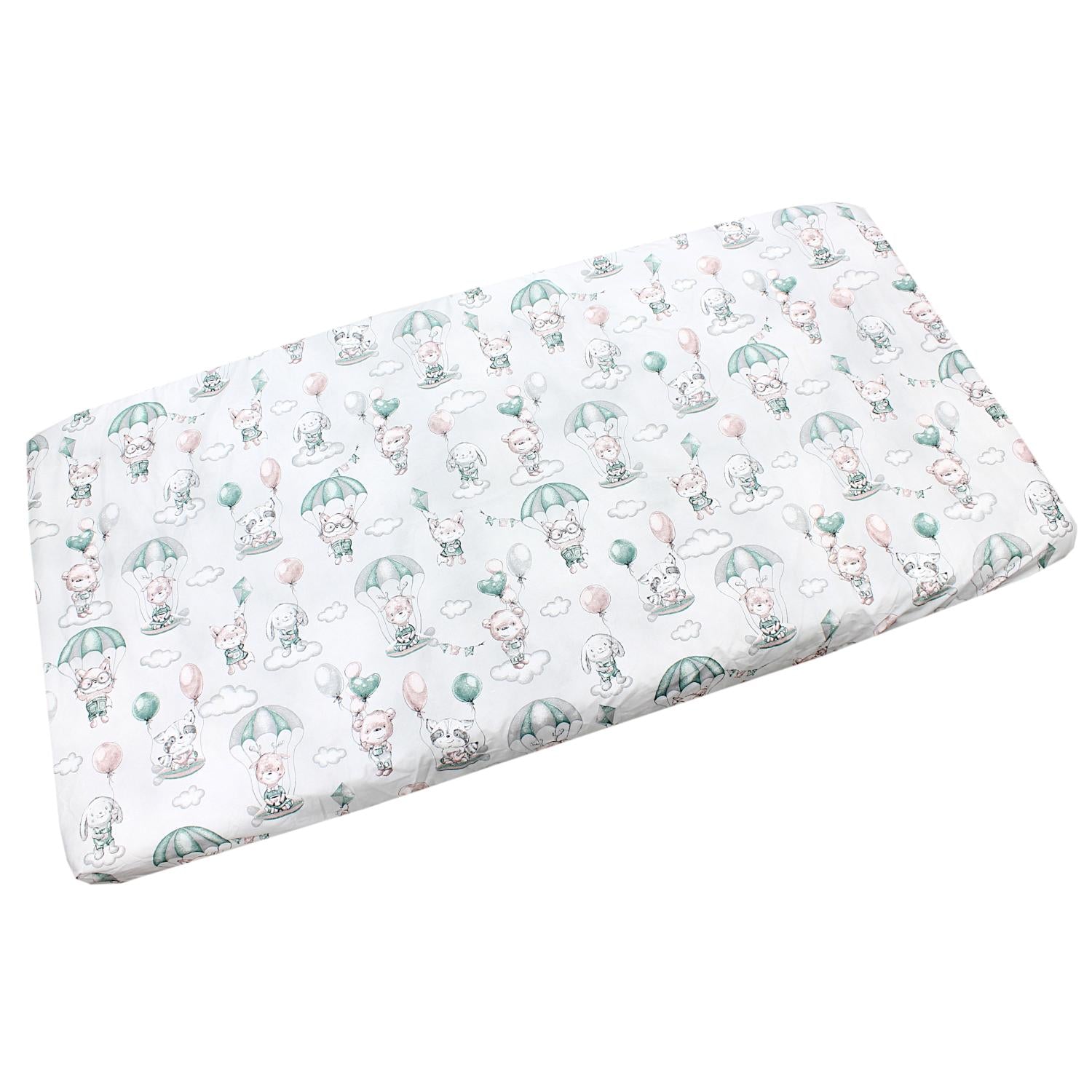 Baby/ Kinder Spannbettlaken Gemustert