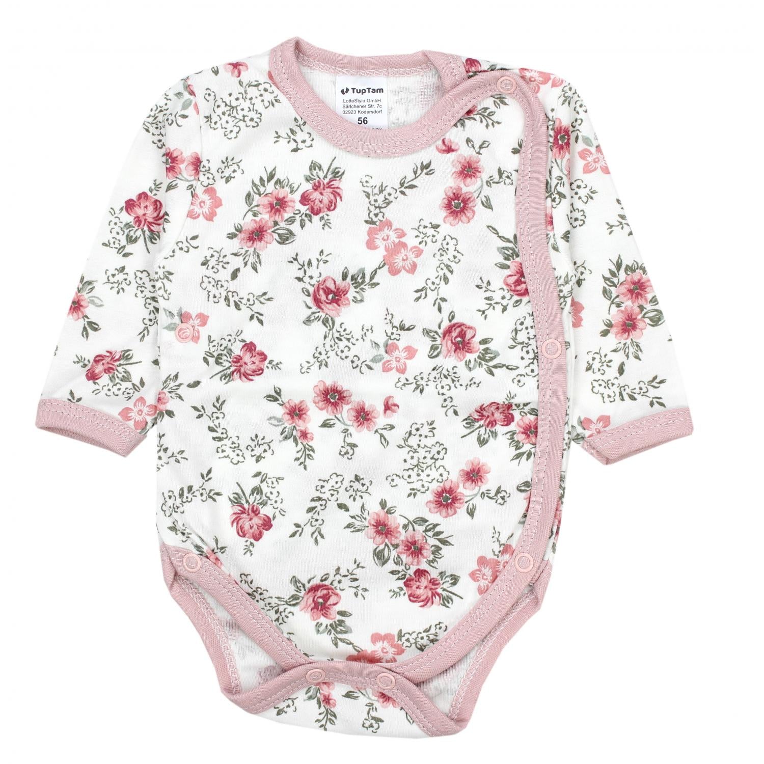 Baby Wickelbody Langarm - 5er Set
