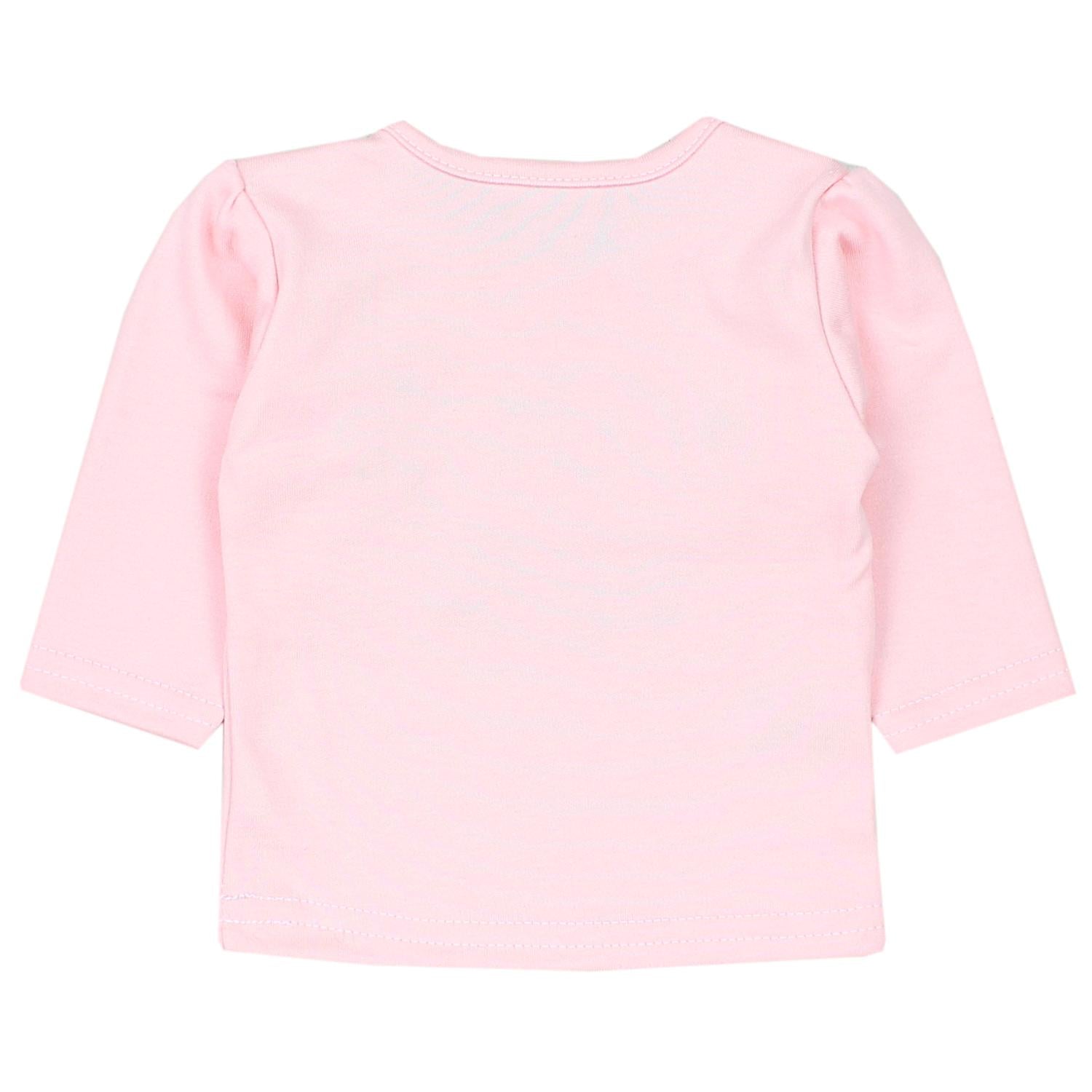 Baby Langarmshirt mit Aufdruck - 3er Set