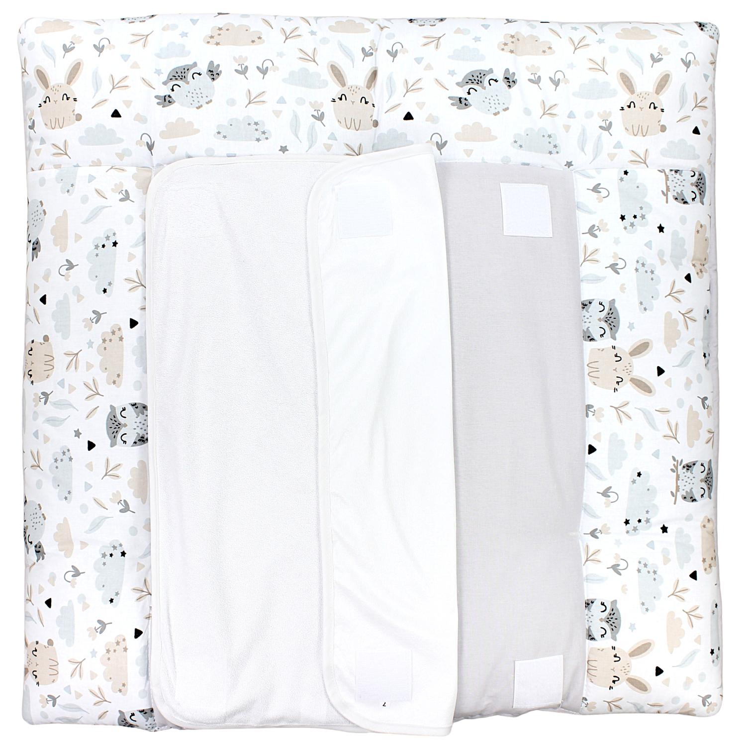 Wickelauflage (inkl. 2 Frotteebezüge)