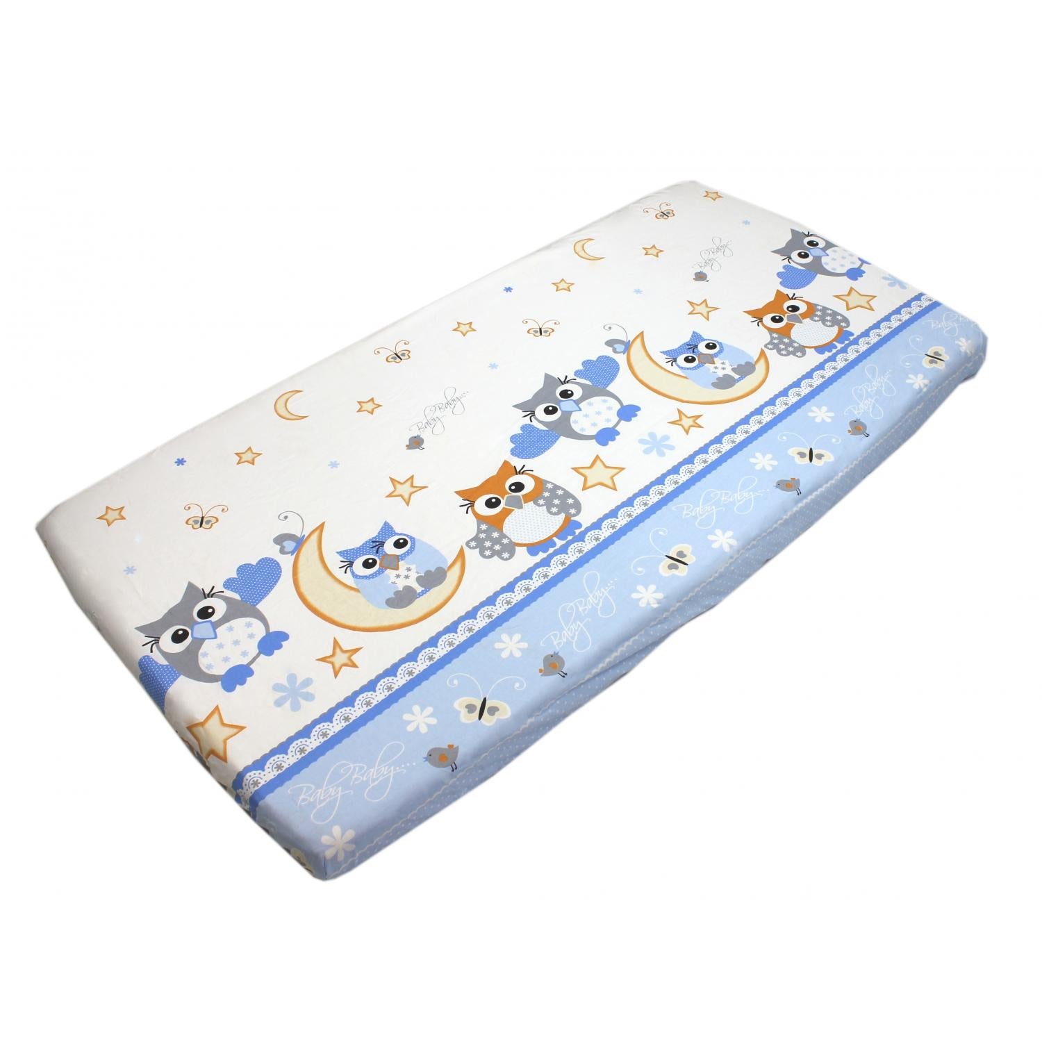 Baby/ Kinder Spannbettlaken Gemustert