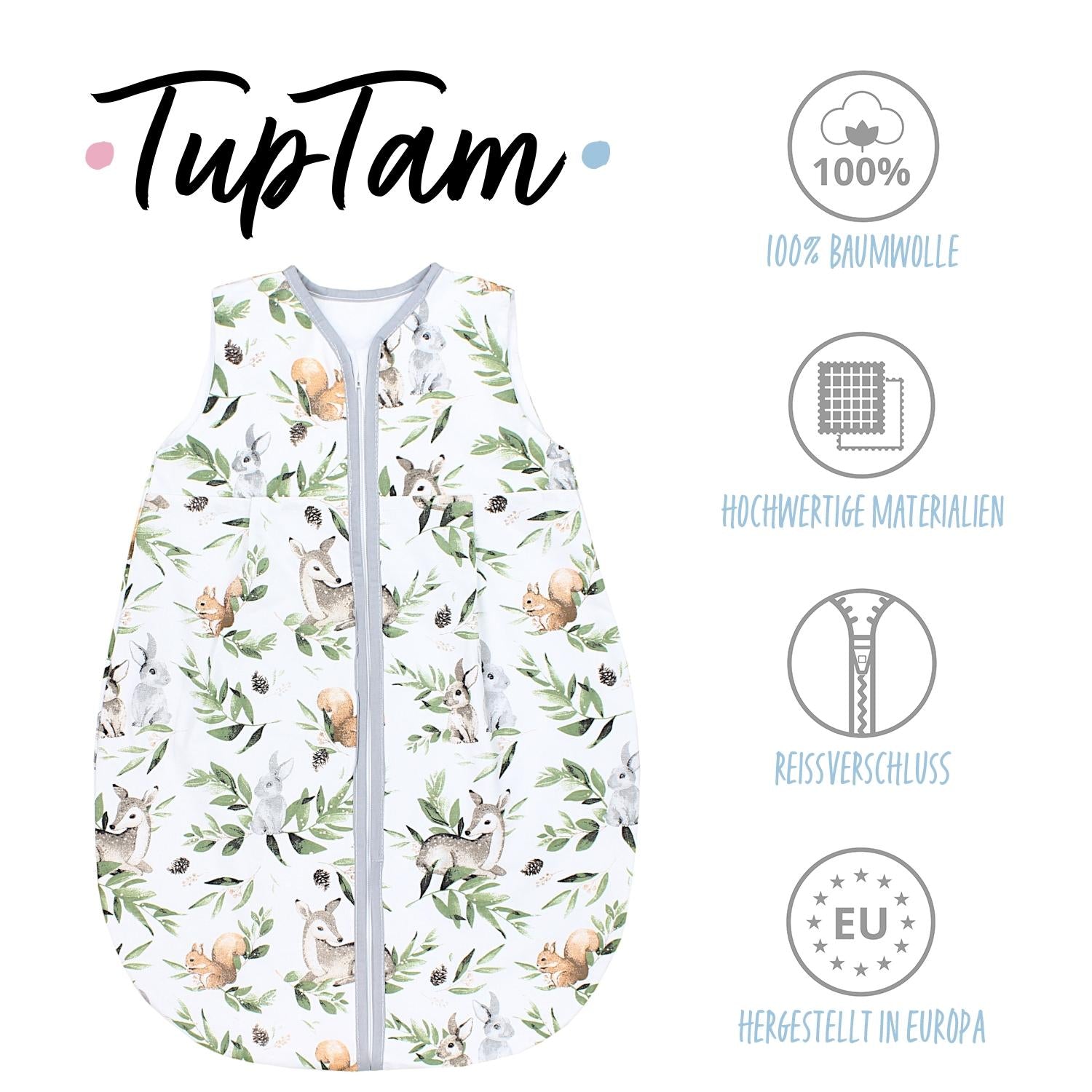 Kugelschlafsack ohne Ärmel 0.5 TOG