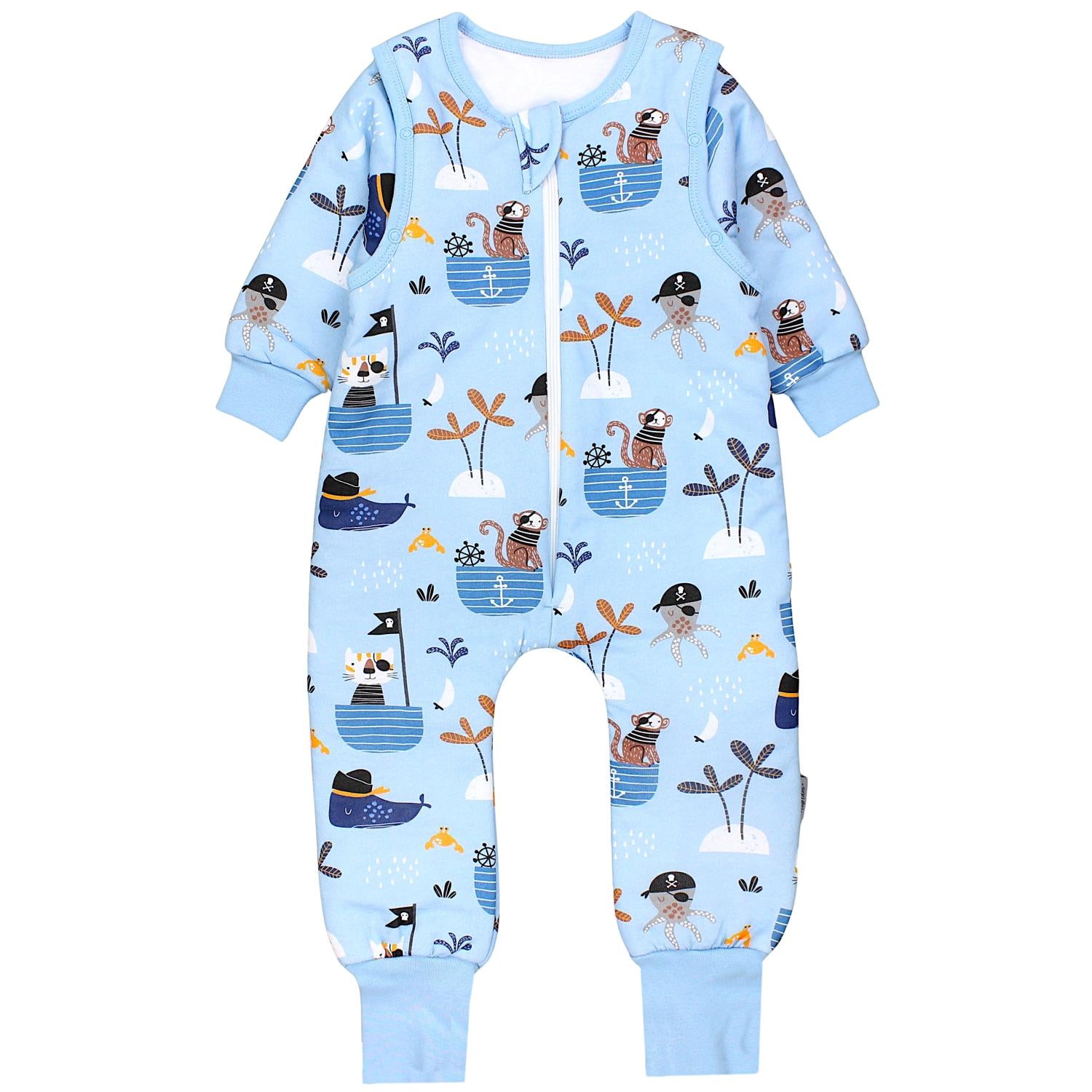 Winterschlafsack mit Beinen und Ärmeln