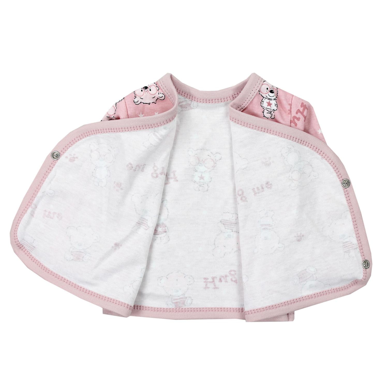 Baby Wickelshirt Langarm - 5er Set