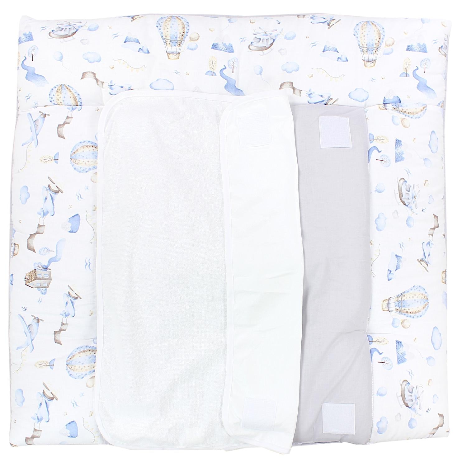 Wickelauflage (inkl. 2 Frotteebezüge)