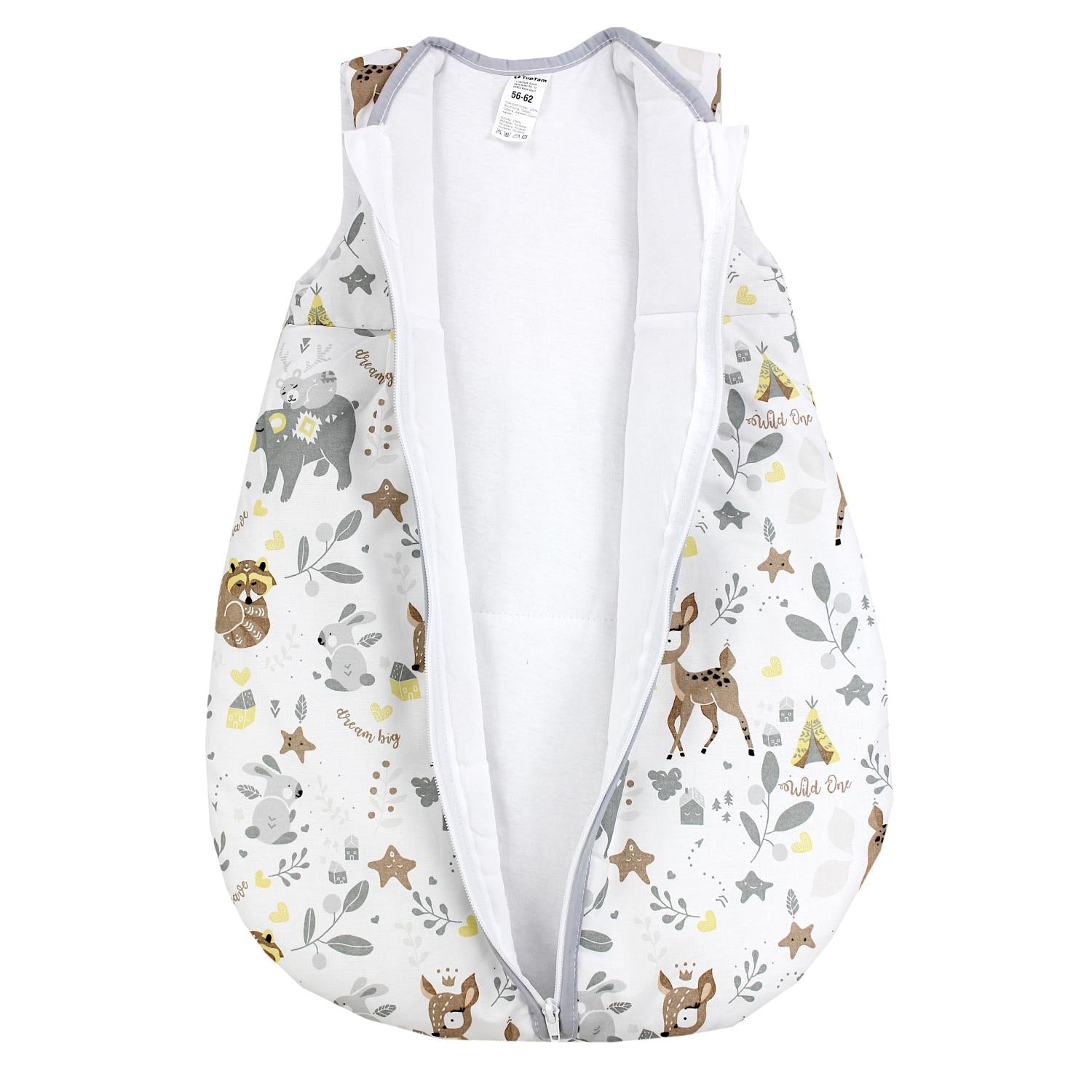 Baby Ganzjahresschlafsack ärmellos 2.5 TOG