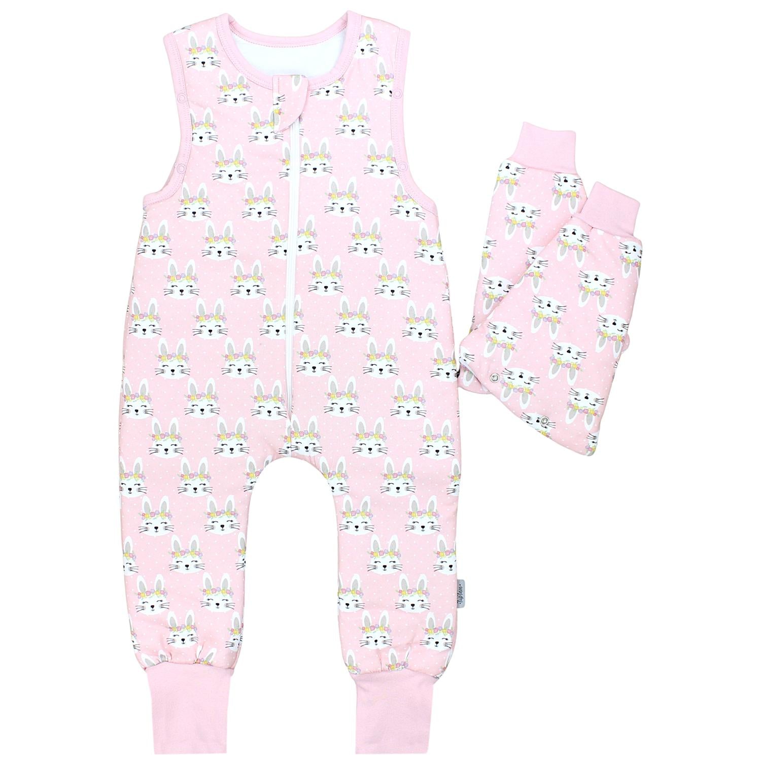 Winterschlafsack mit Beinen und Ärmeln