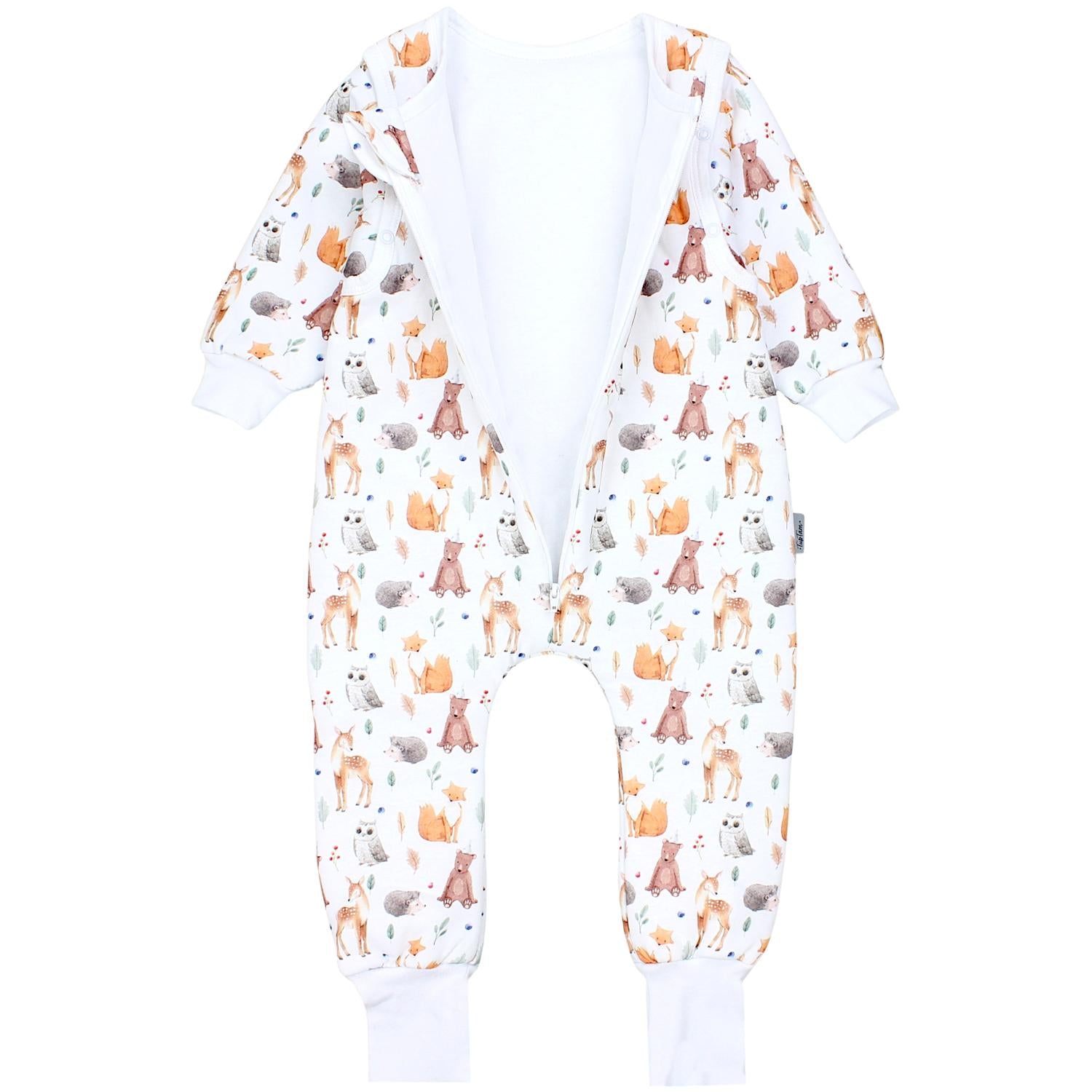 Winterschlafsack mit Beinen und Ärmeln