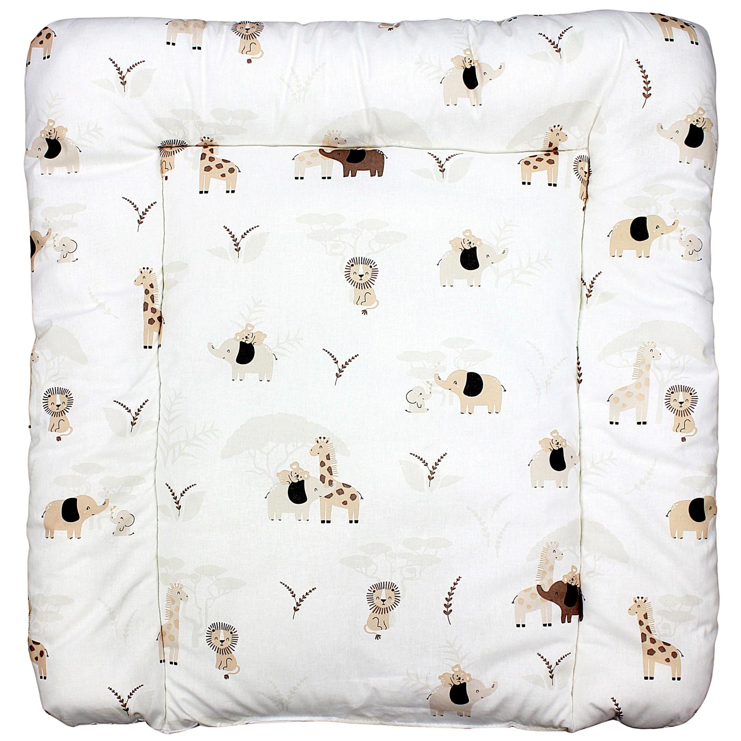 Wickeltischauflage mit Baumwollbezug