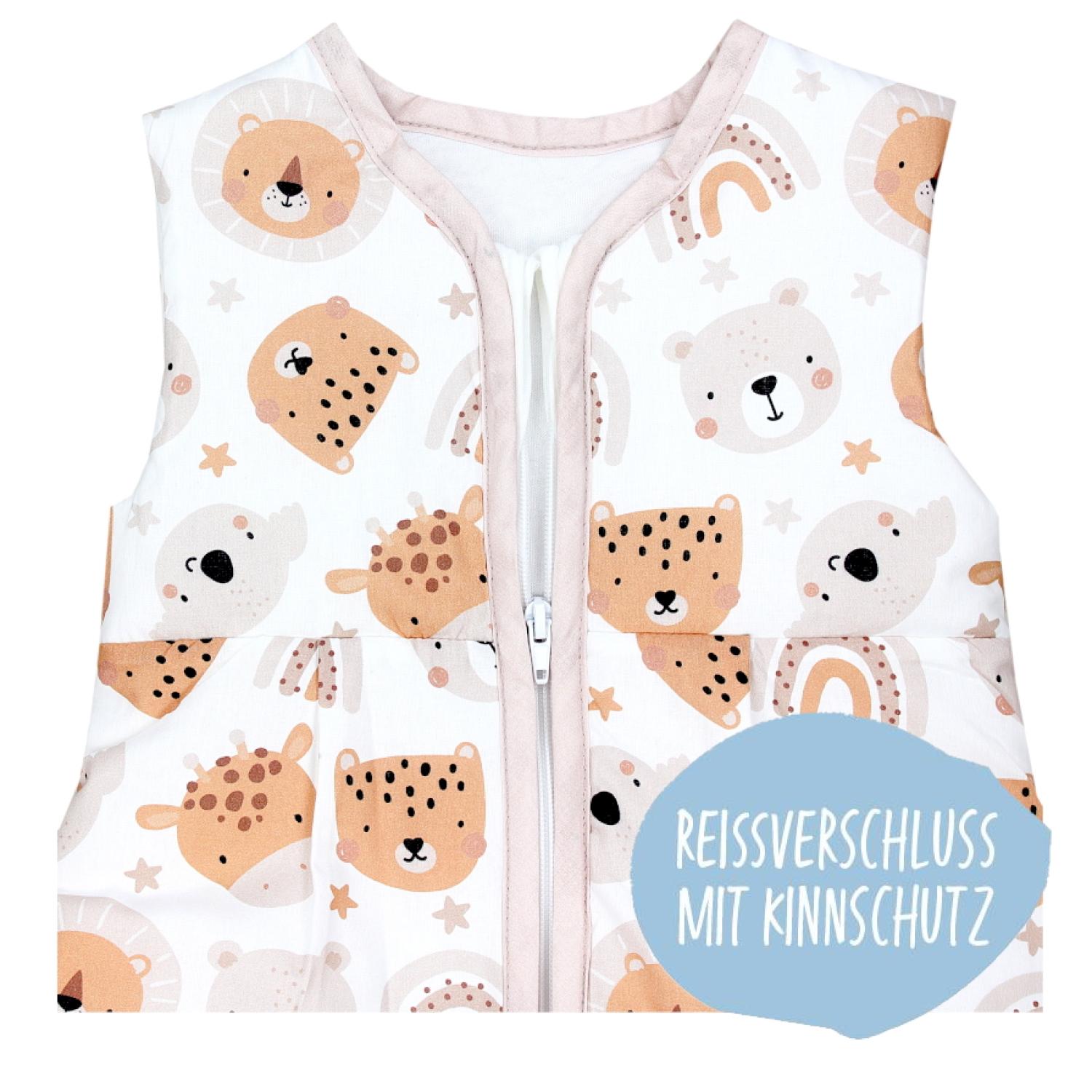 Baby Ganzjahresschlafsack ärmellos 2.5 TOG