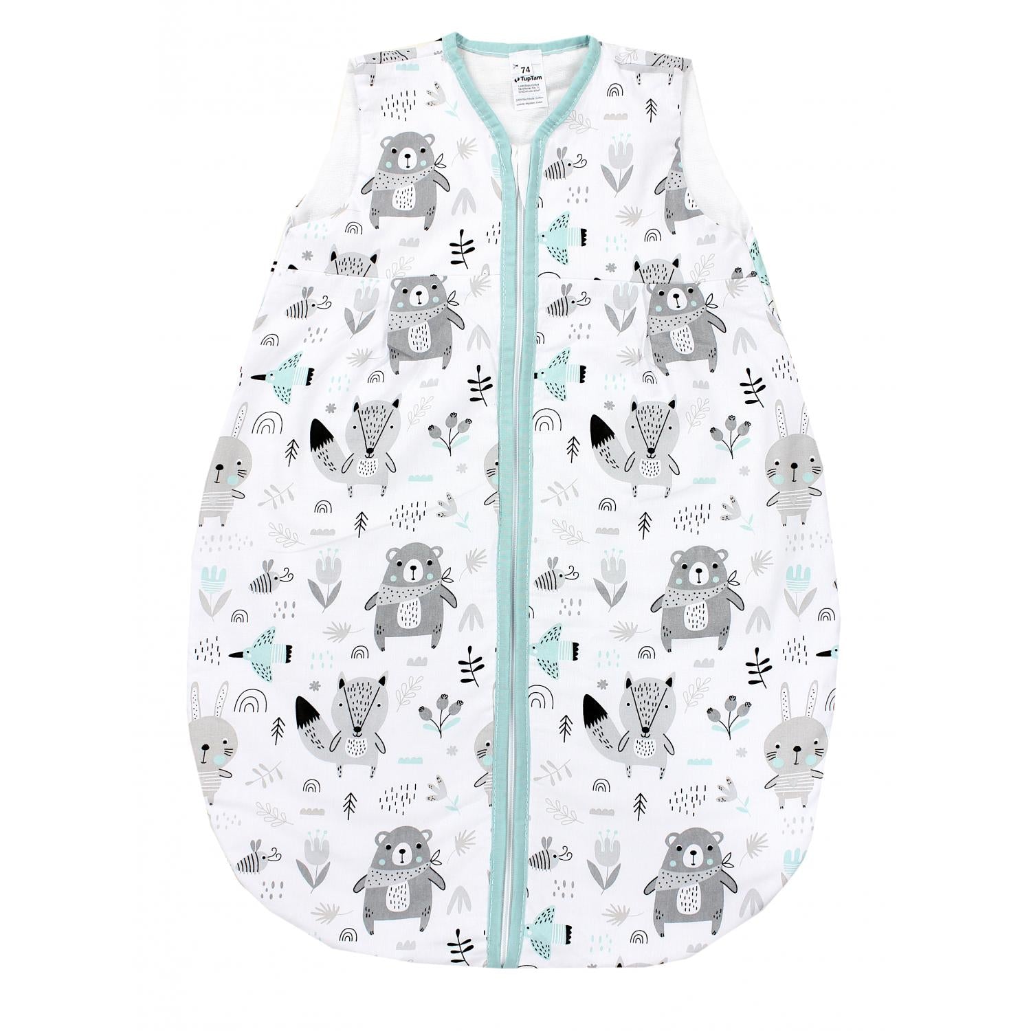 Kugelschlafsack ohne Ärmel 0.5 TOG