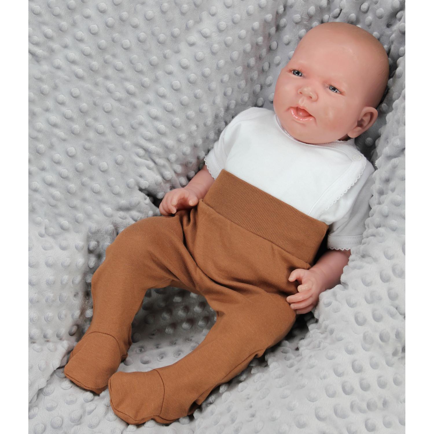 Baby Strampelhose mit Fuß - 3er Set