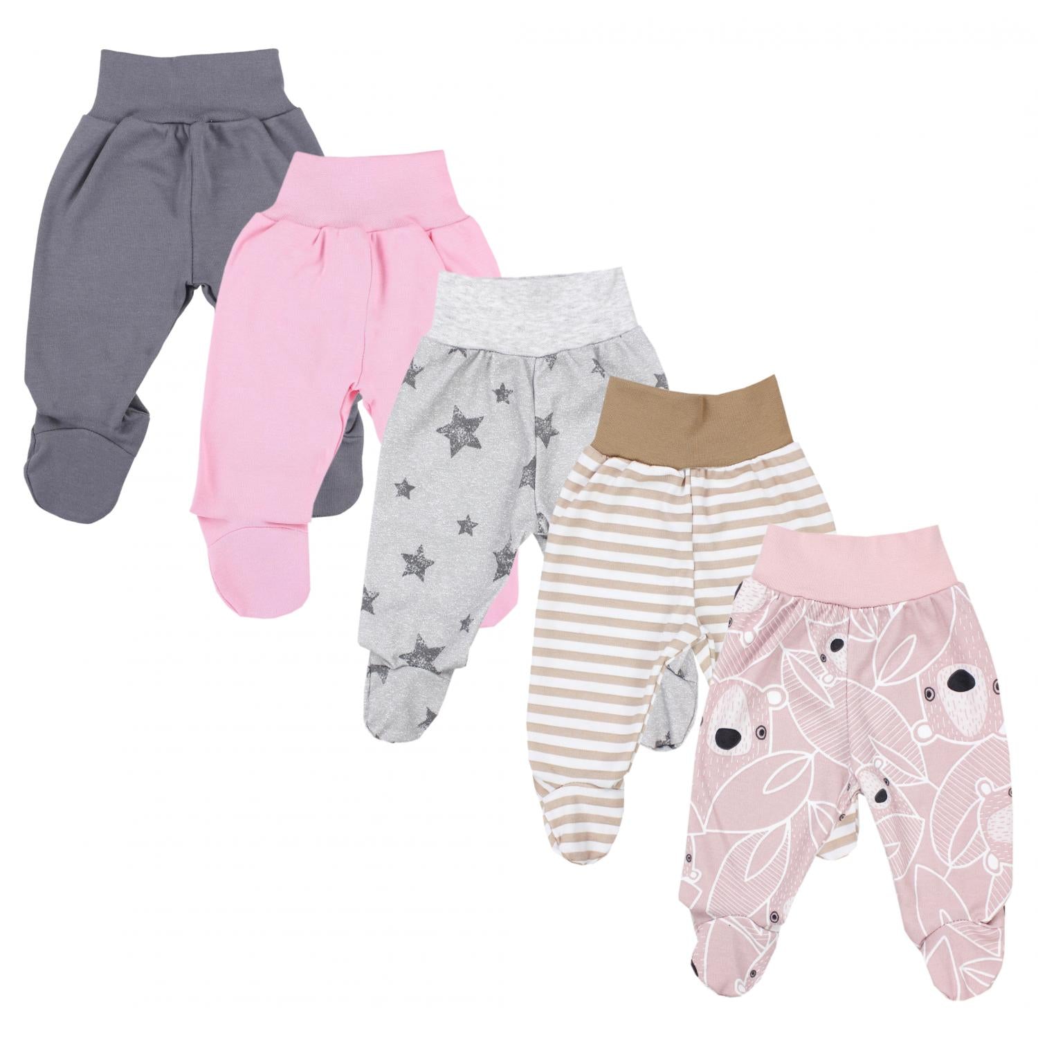 Baby Hose mit Fuß - 5er Set