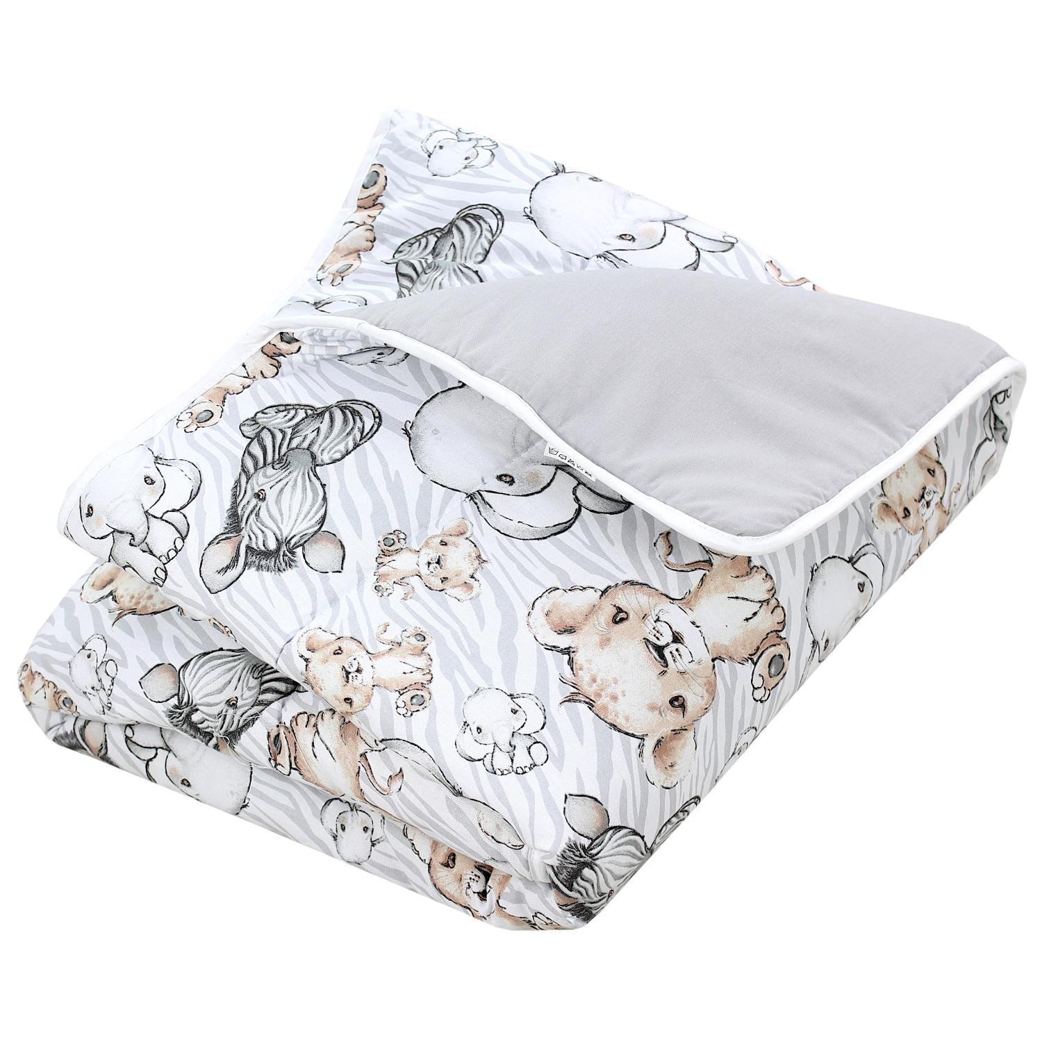 Gepolsterte XXL Krabbeldecke 120 x 120 cm