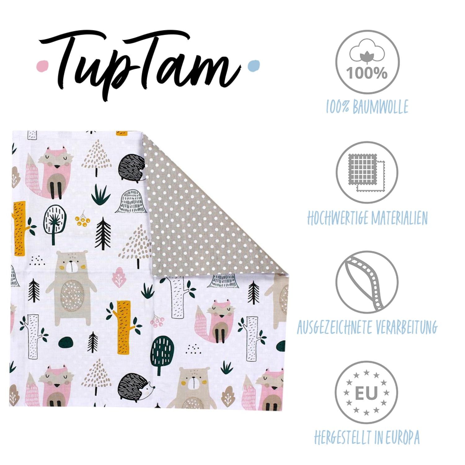 Kinder Kissenbezug - 2er Set