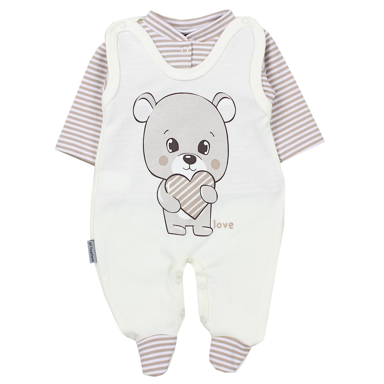 Strampler mit Langarmshirt- Set
