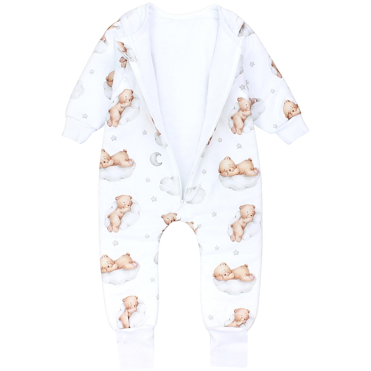 Winterschlafsack mit Beinen und Ärmeln