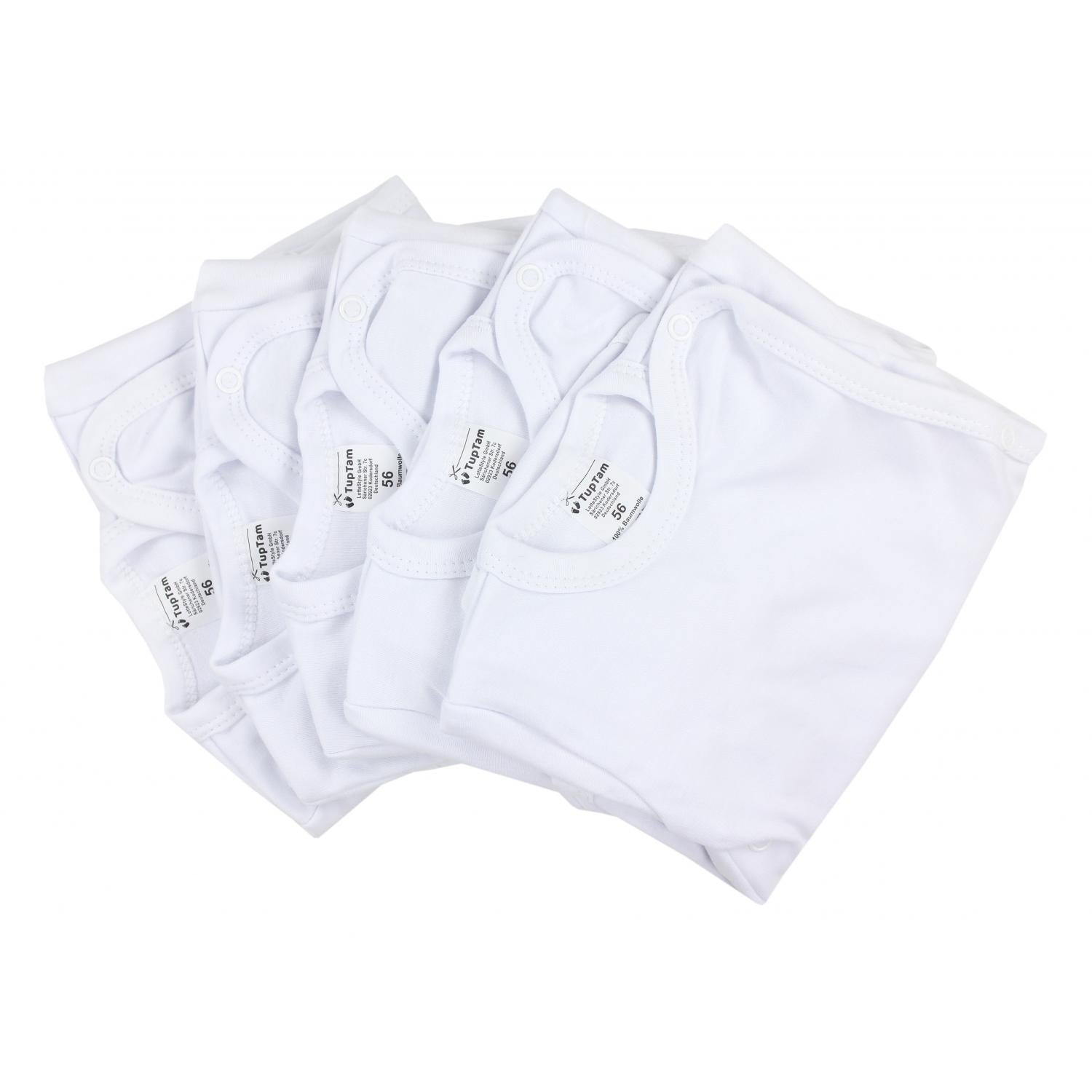 Baby Wickelbody Langarm - 5er Set
