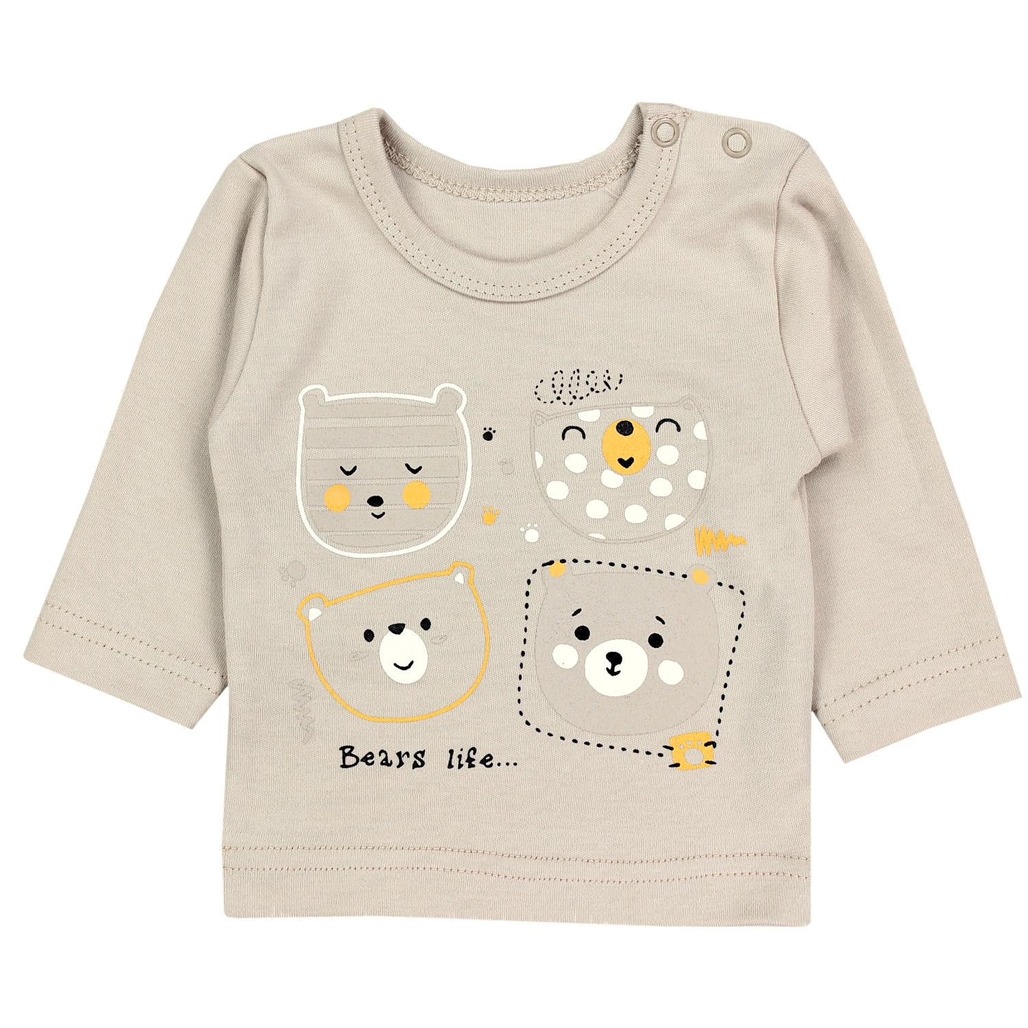 Baby Langarmshirt - 5er Set