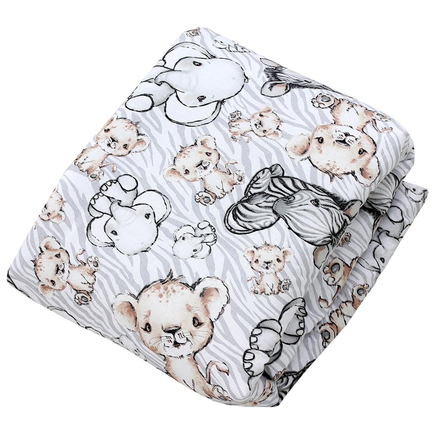 Gepolsterte XXL Krabbeldecke 120 x 120 cm