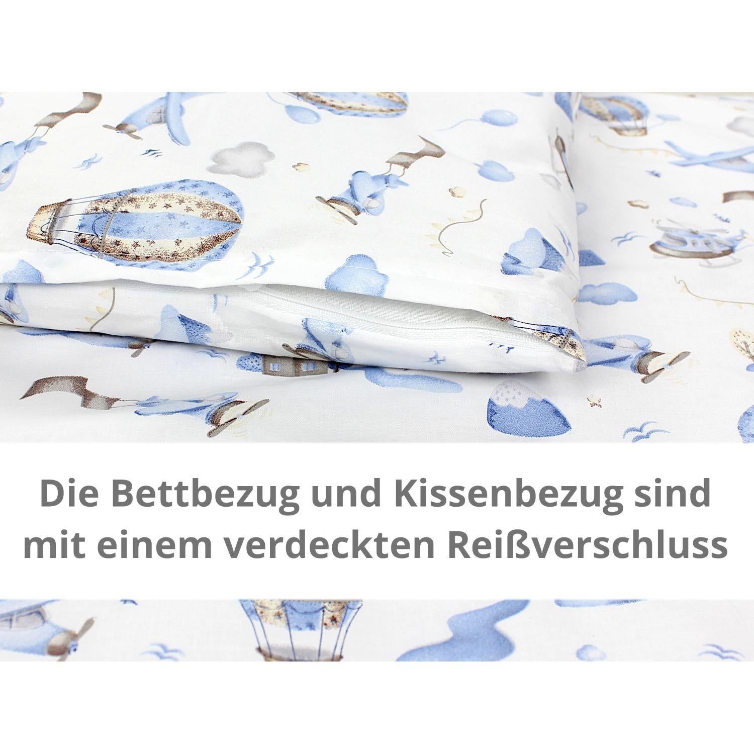 Bettdeckenset (4-teilig)