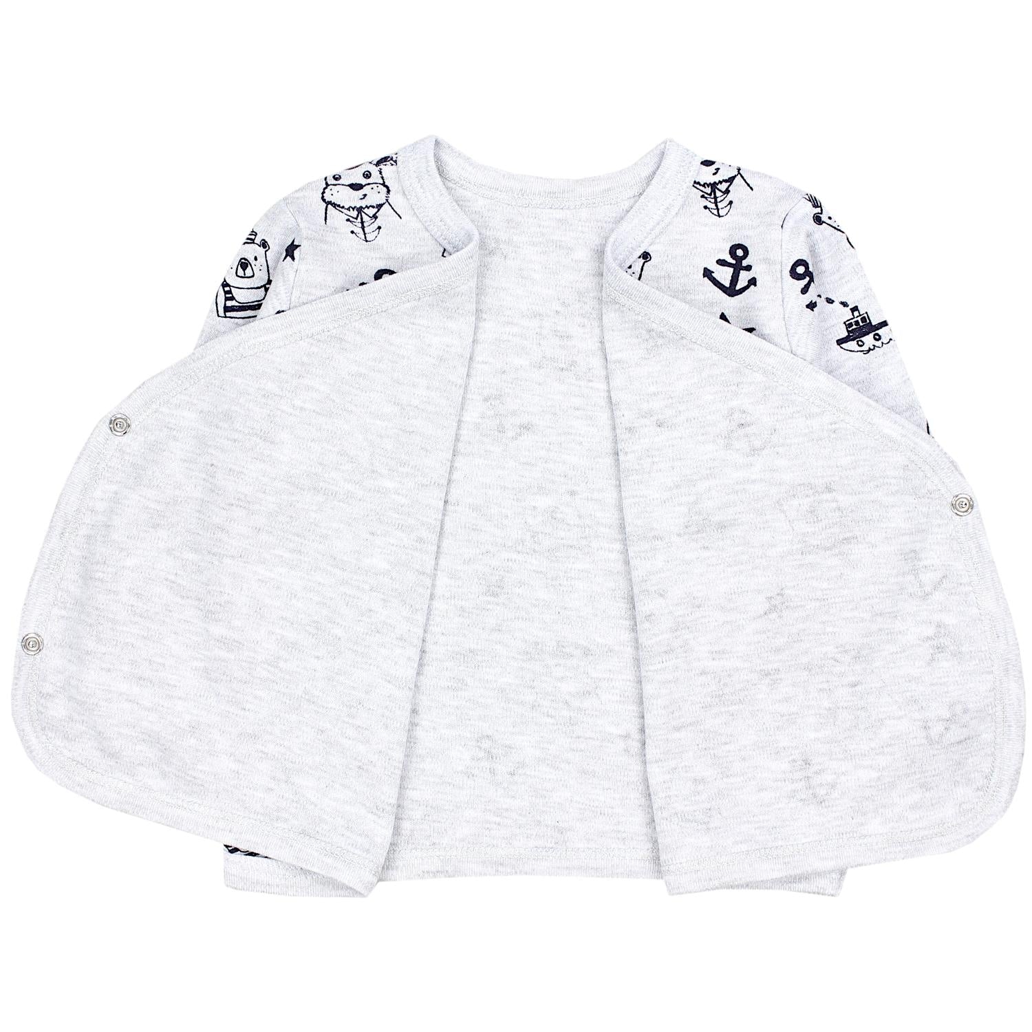 Baby Langarm Wickelshirt - 5er Set