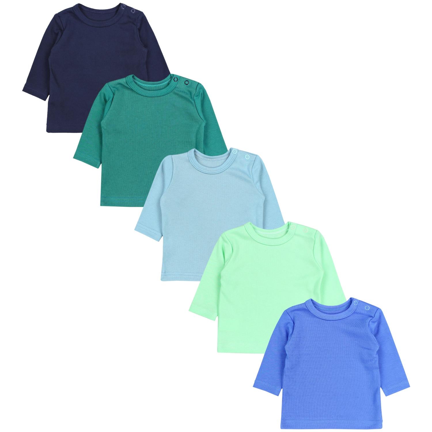 Baby Langarmshirt - 5er Set