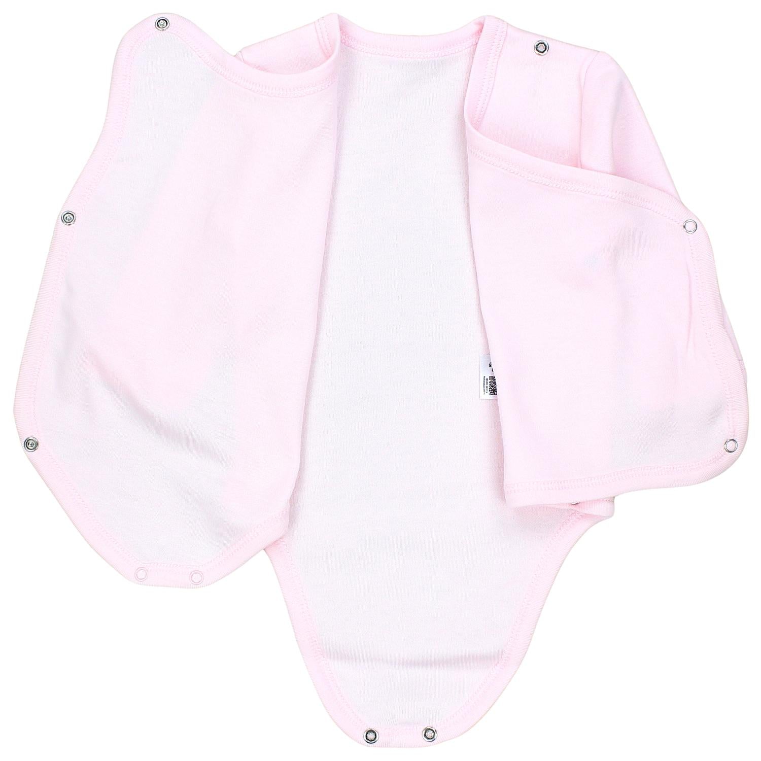 Baby Wickelbody Langarm - 5er Set