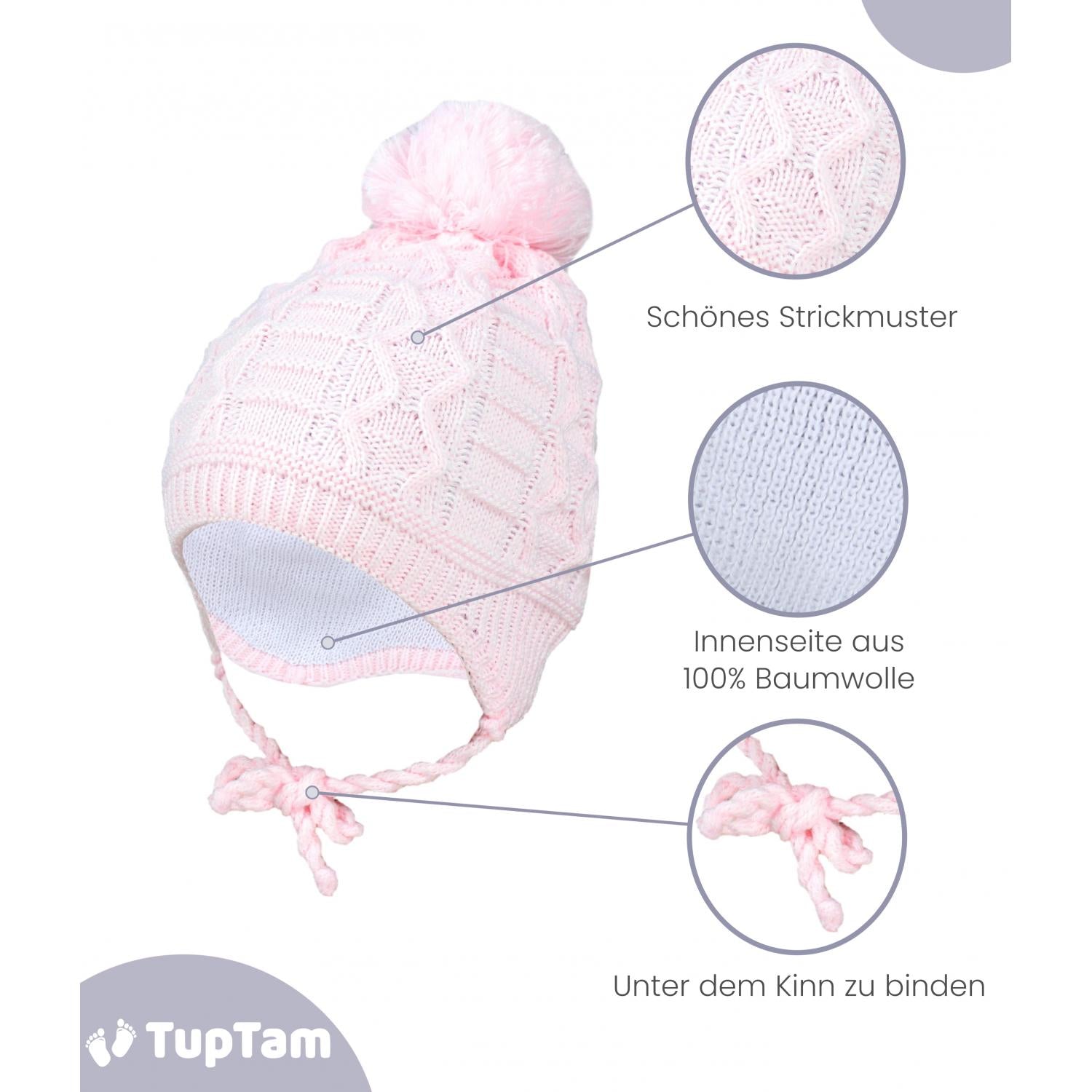 Baby Winter Strickmütze