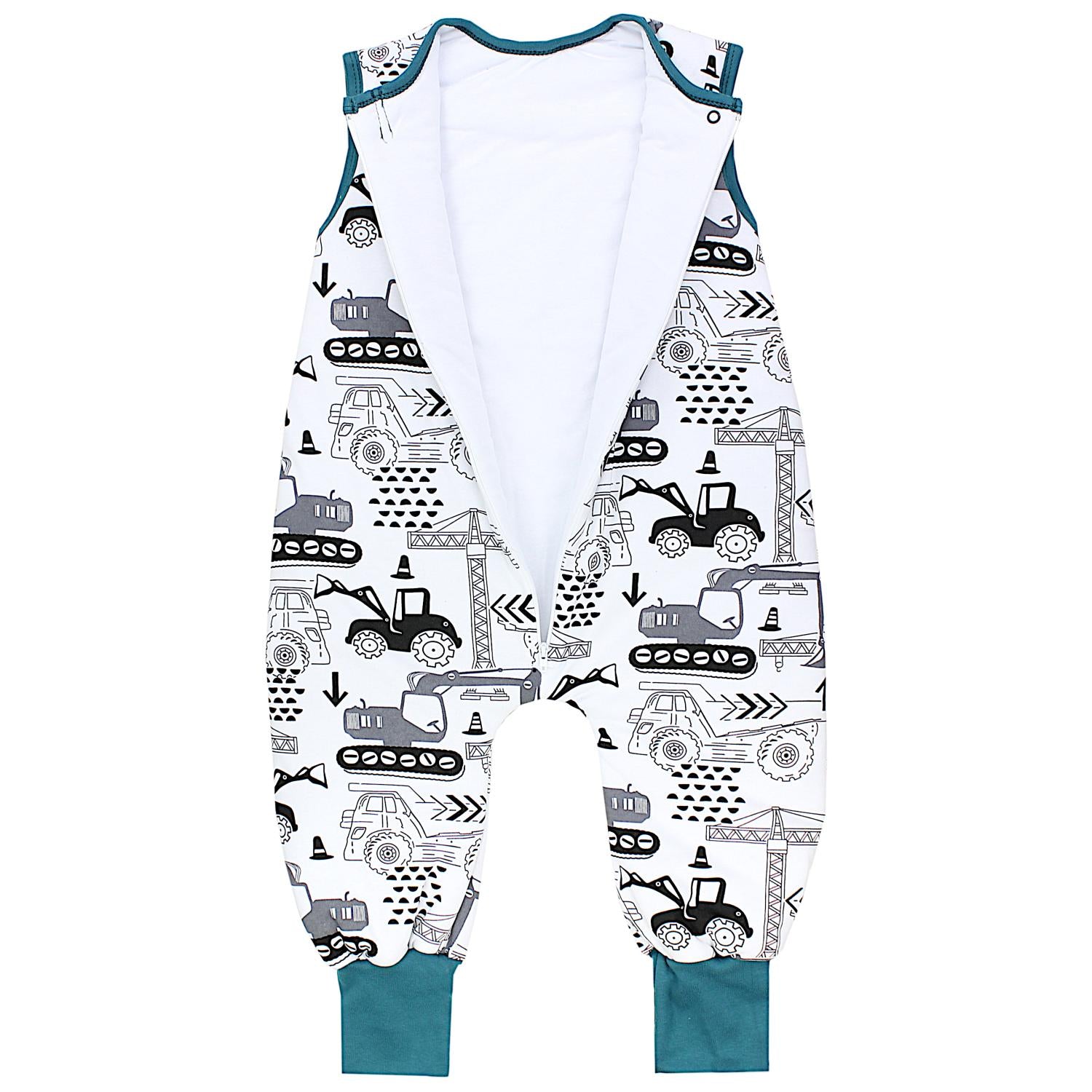 Wattierter Schlafsack mit Füßen 2.5 TOG