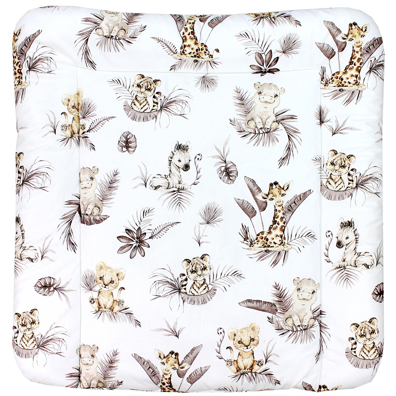 Wickeltischauflage mit Baumwollbezug