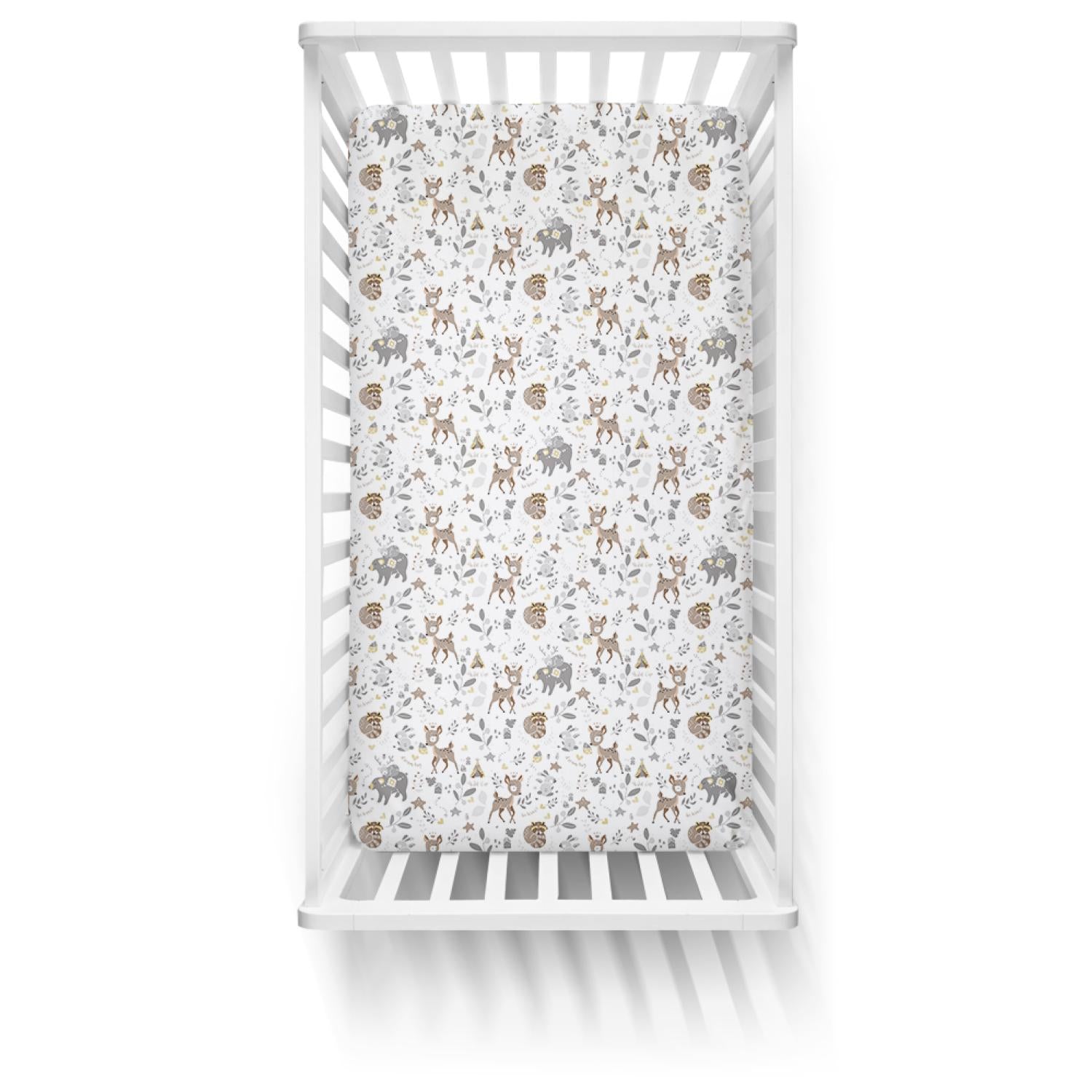 Baby/ Kinder Spannbettlaken Gemustert