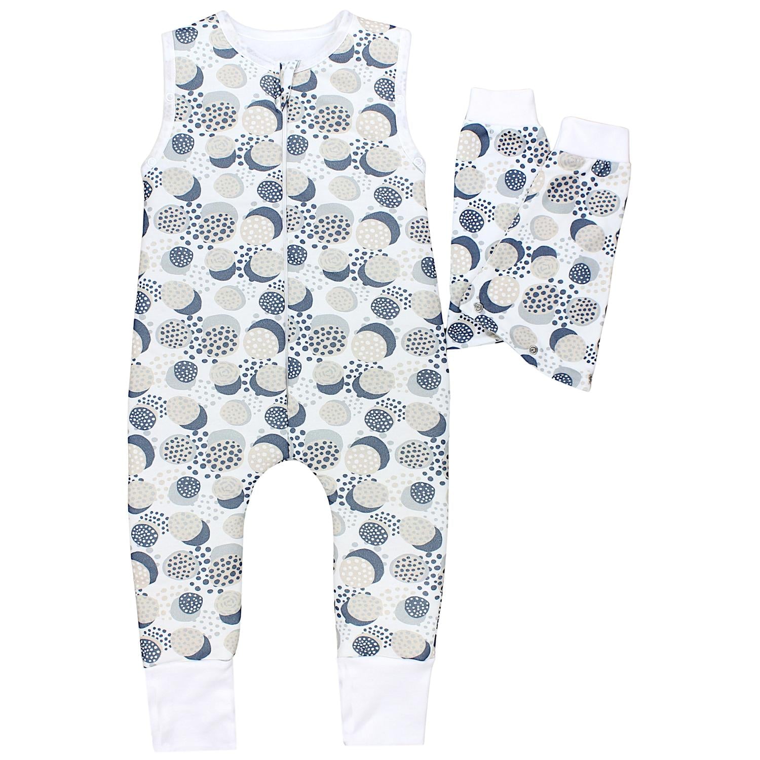 Bio-Schlafsack mit Beinen und Armen 2.5 TOG