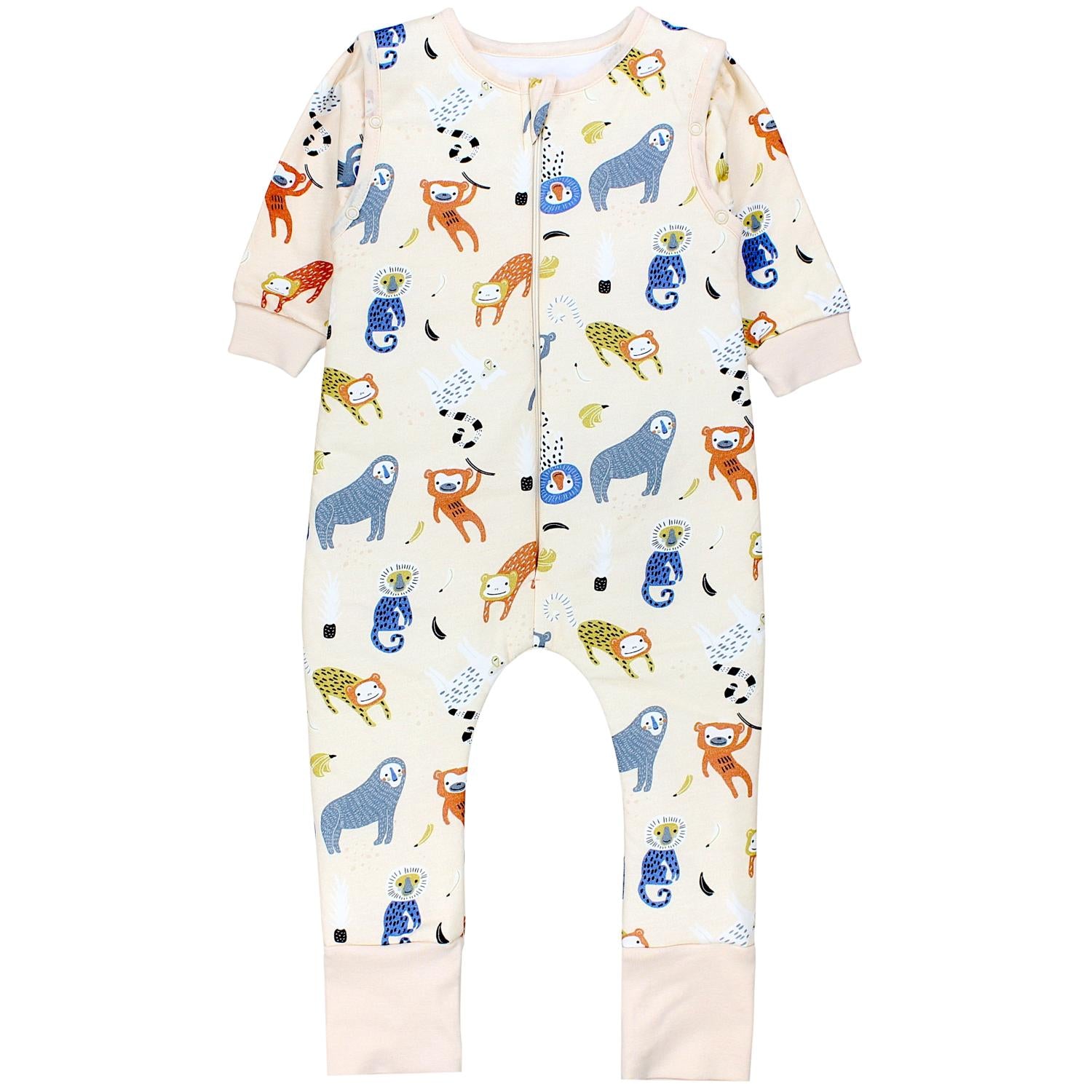 Bio-Schlafsack mit Beinen und Armen 2.5 TOG