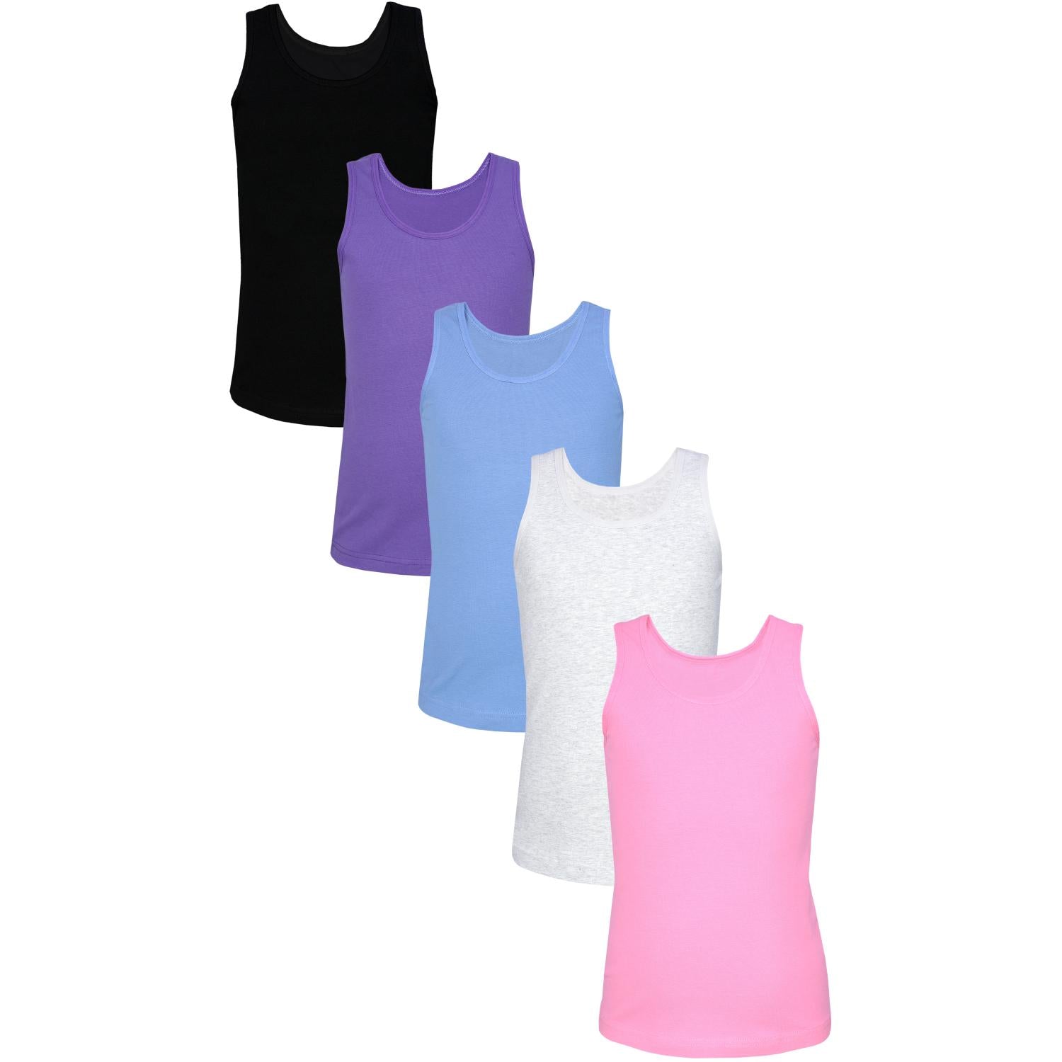 Unterhemd Ärmellos - 5er Set