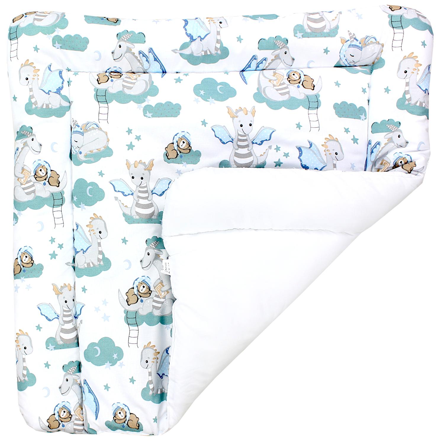 Wickeltischauflage mit Baumwollbezug