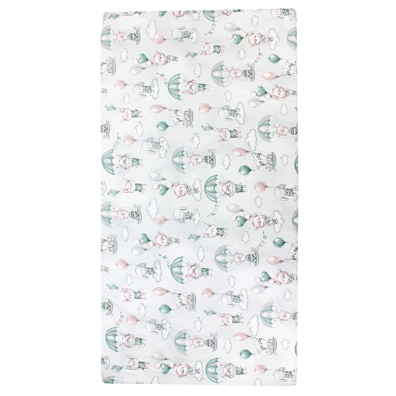 Baby/ Kinder Spannbettlaken Gemustert