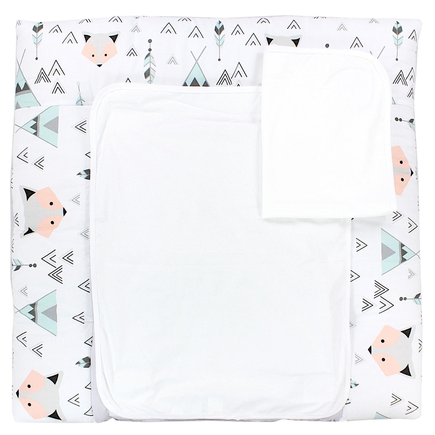 Wickelauflage (inkl. 2 Frotteebezüge)