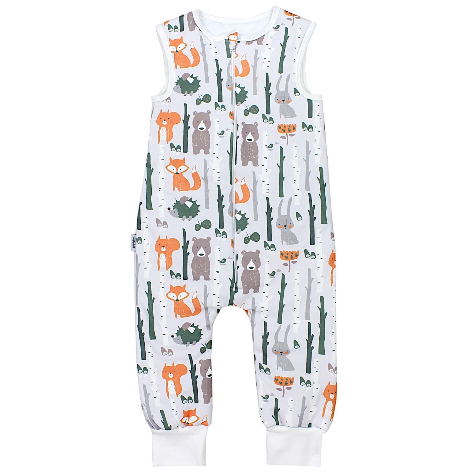 Wattierter Schlafsack mit Füßen 2.5 TOG