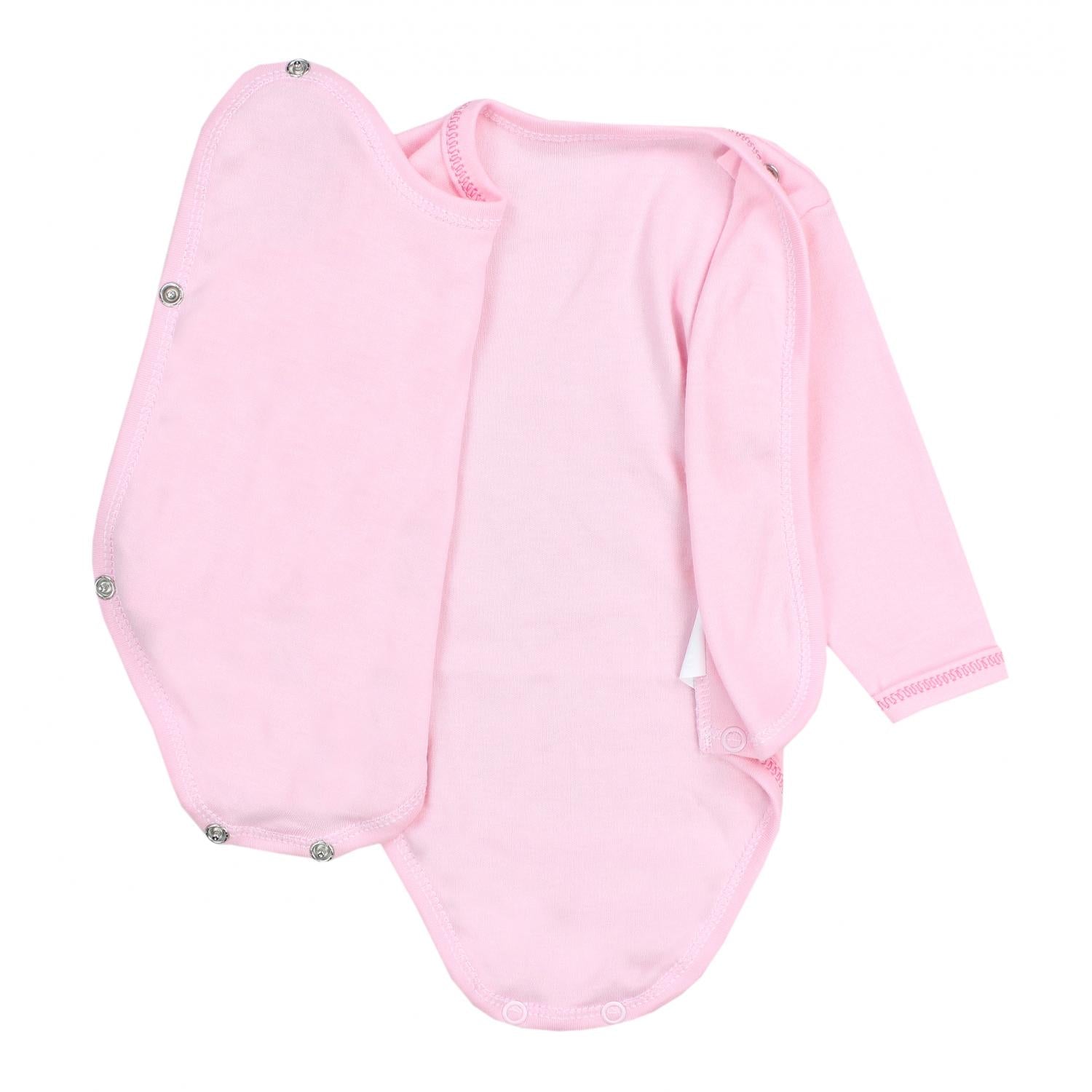 Langarm Wickelbody - 5er Set