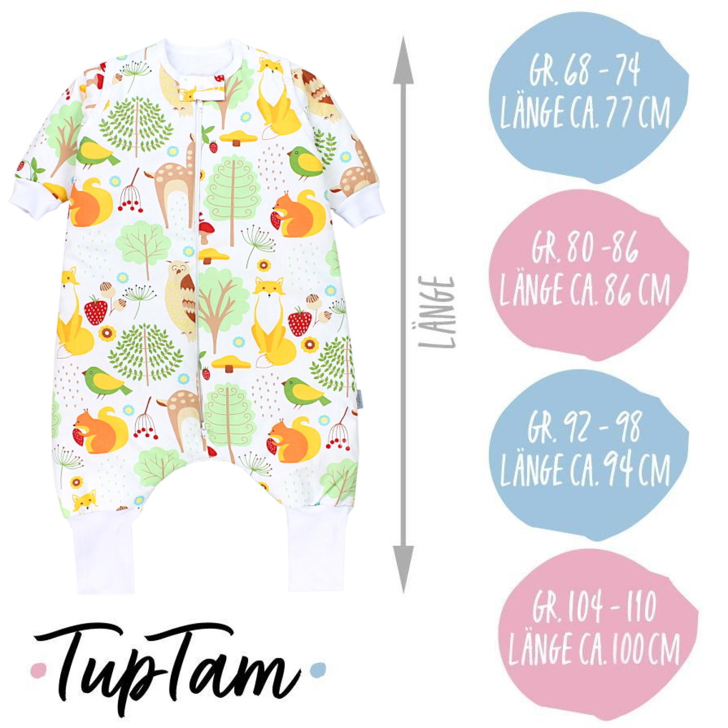 Schlafsack mit Beinen und Ärmeln, Winterschlafsack 2,5 TOG