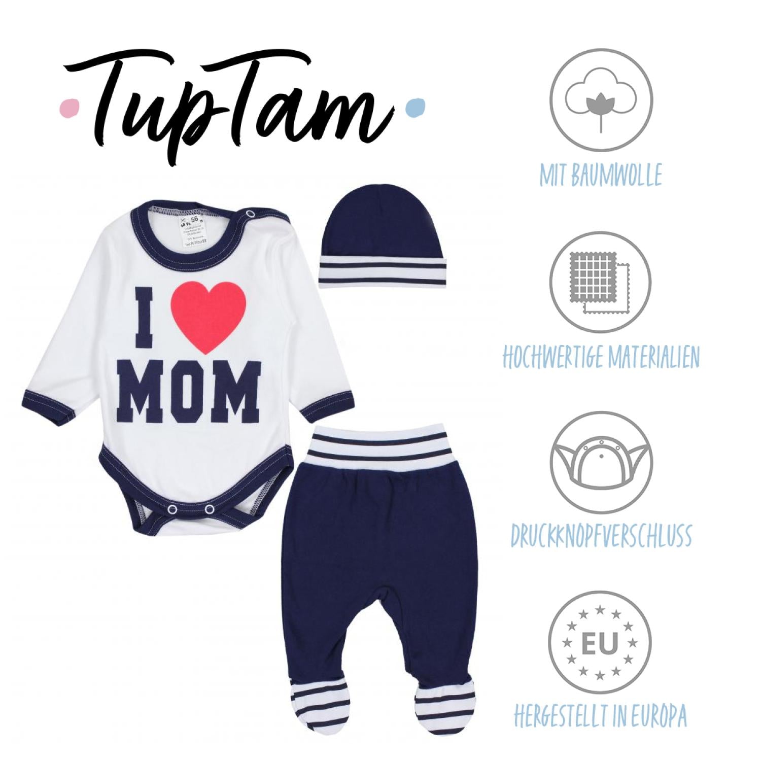 Baby Bekleidungsset (3-teilig)