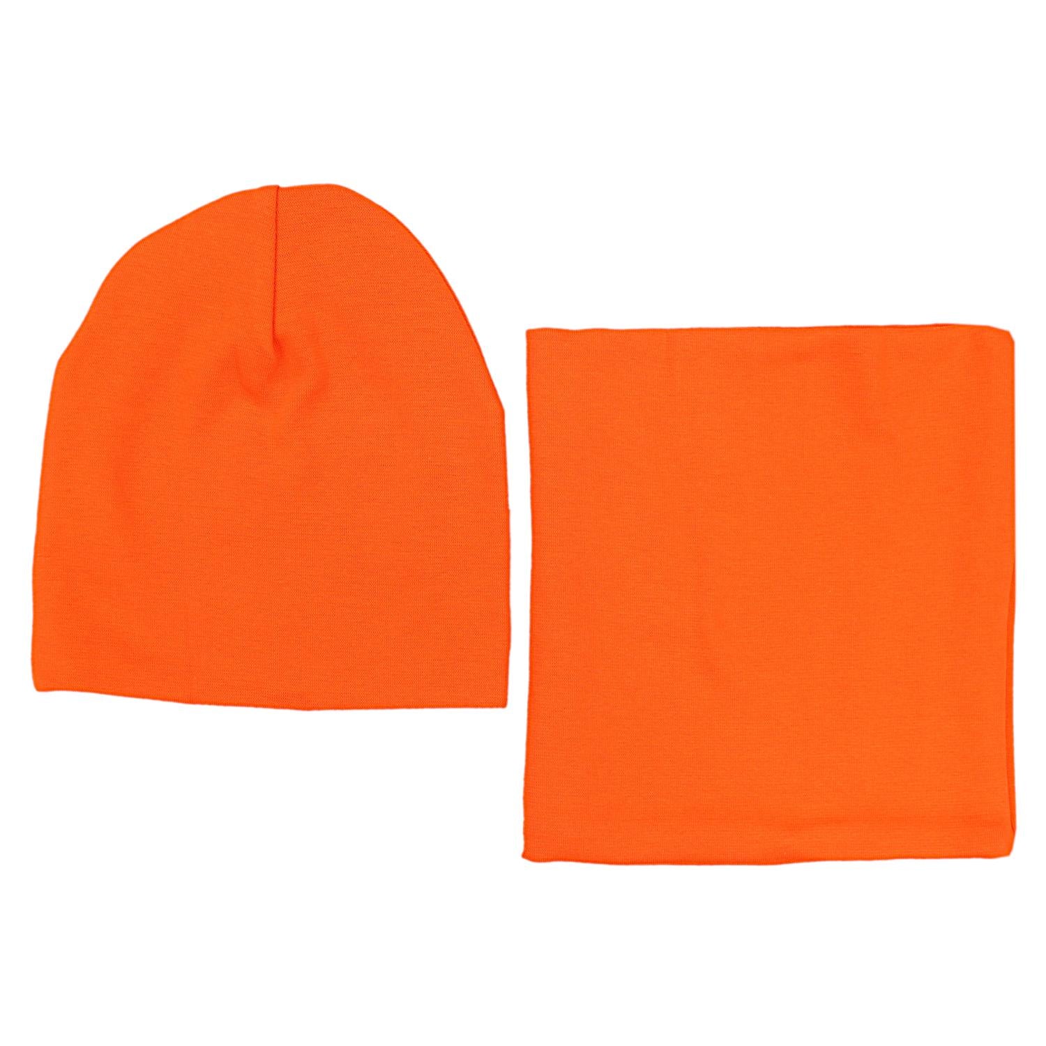 Kinder Beanie Mütze Schlauchschal Set