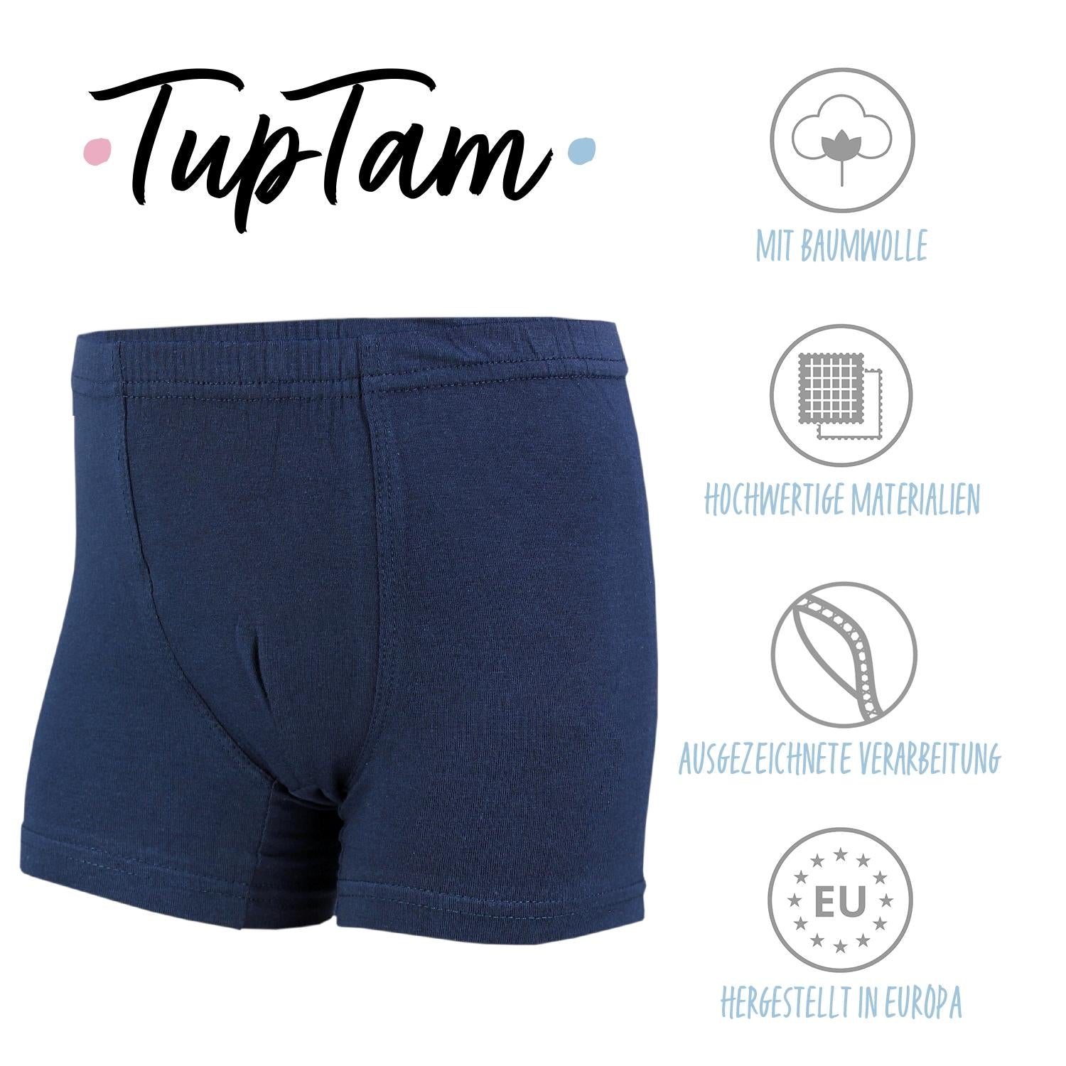 Kinder Boxershorts Unterhose 10er-Set