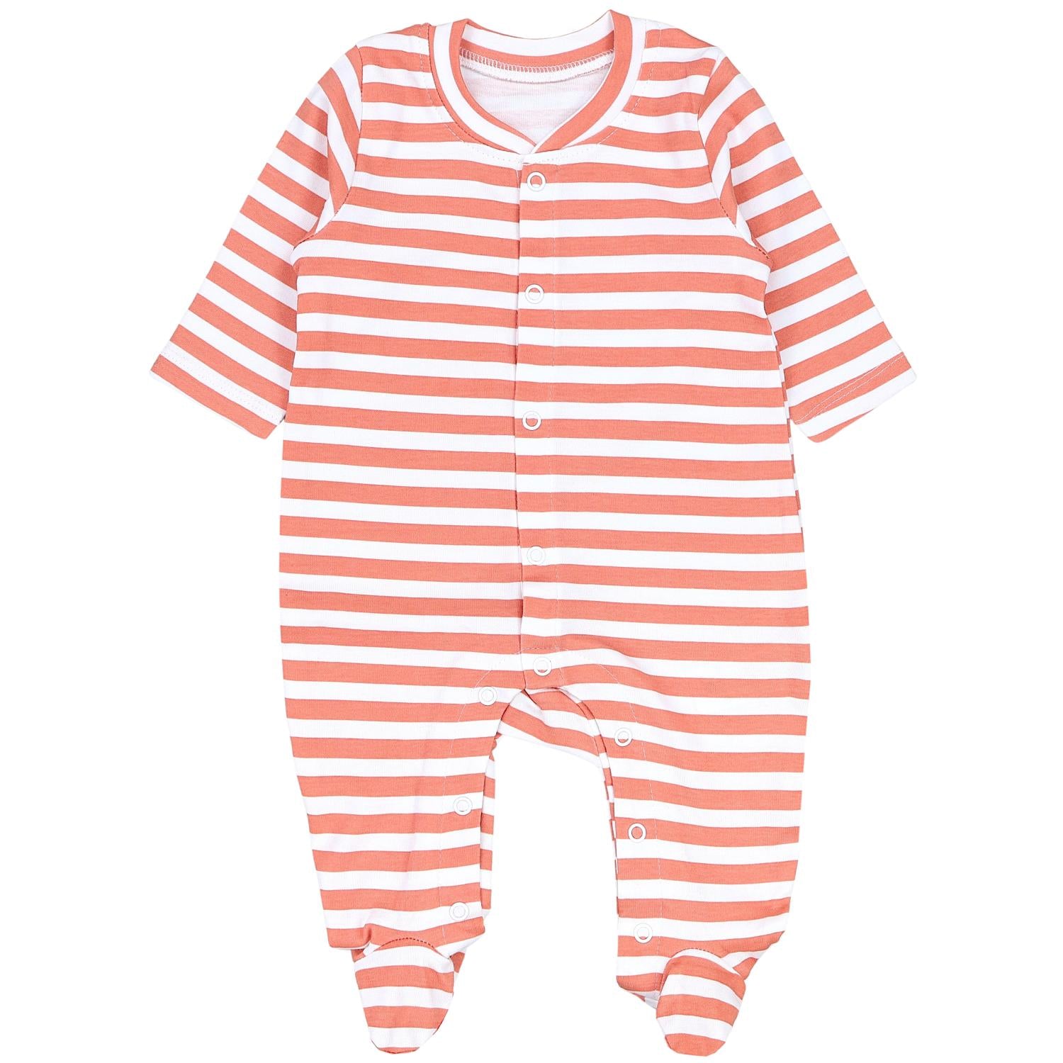 Jungen Schlafstrampler mit Fuß 3er Pack