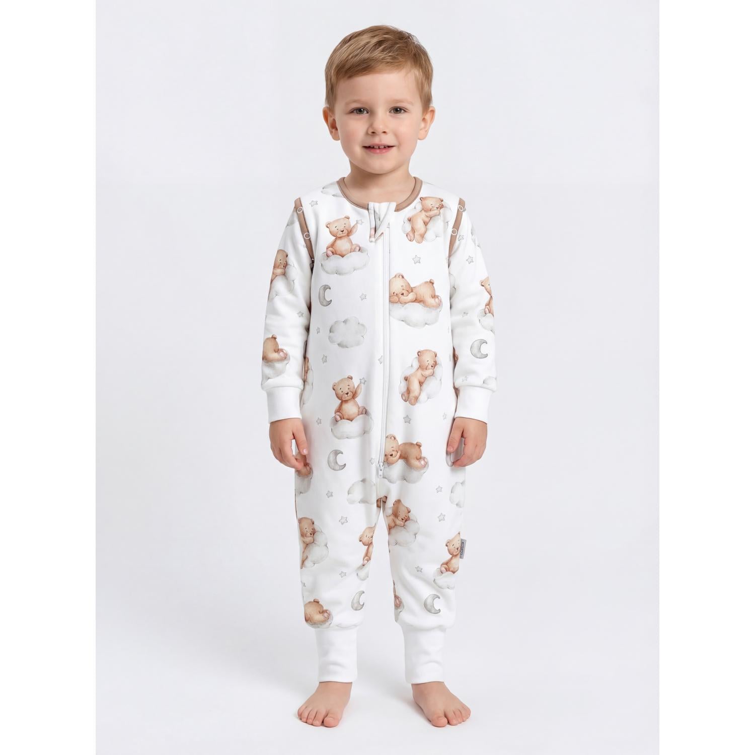 Schlafsack mit Beinen und Ärmeln, Winterschlafsack 2,5 TOG