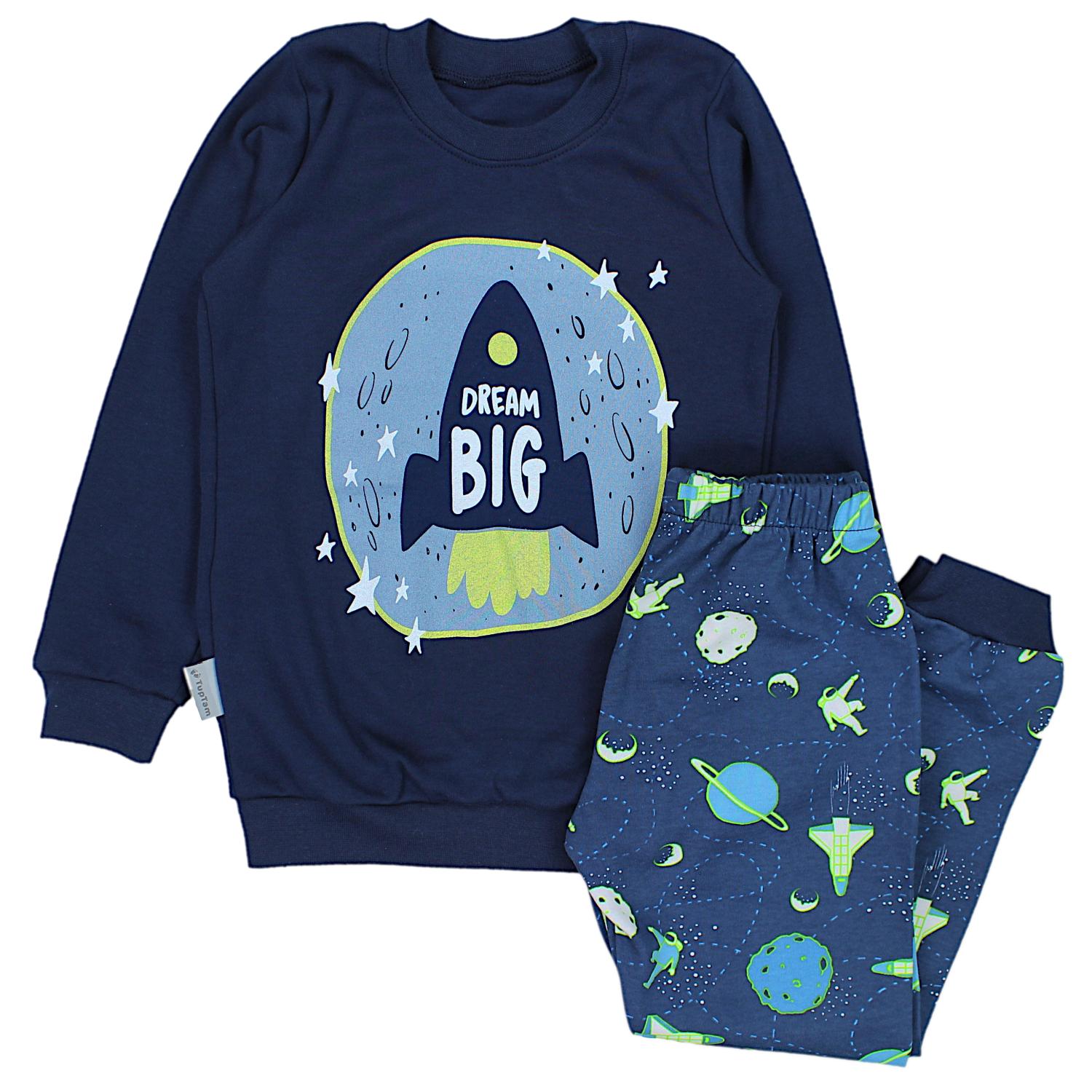 Jungen Pyjama Schlafanzug Langarm